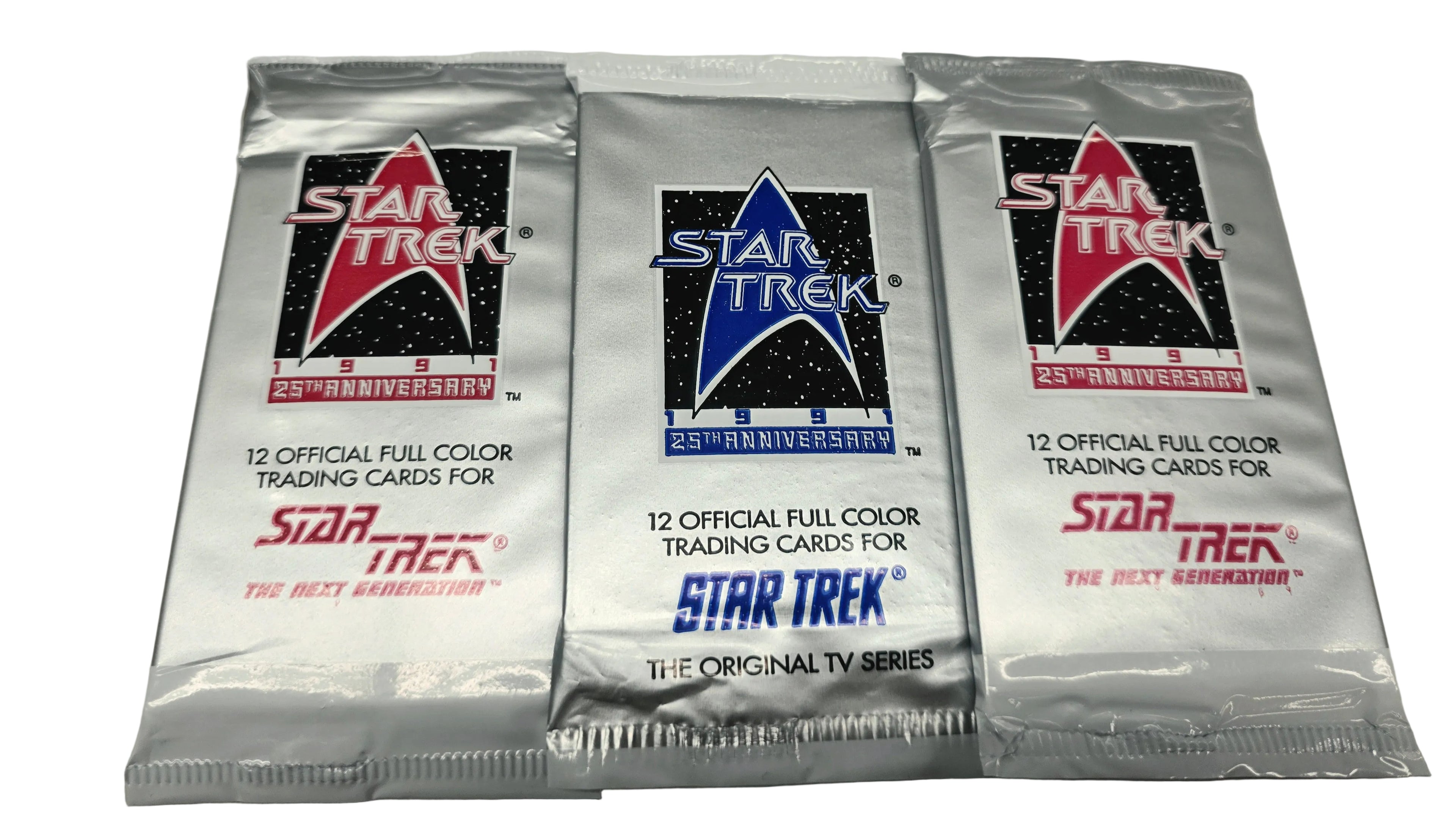 1991 Star Trek The Next Generation 25th Anniversary Cello Pack