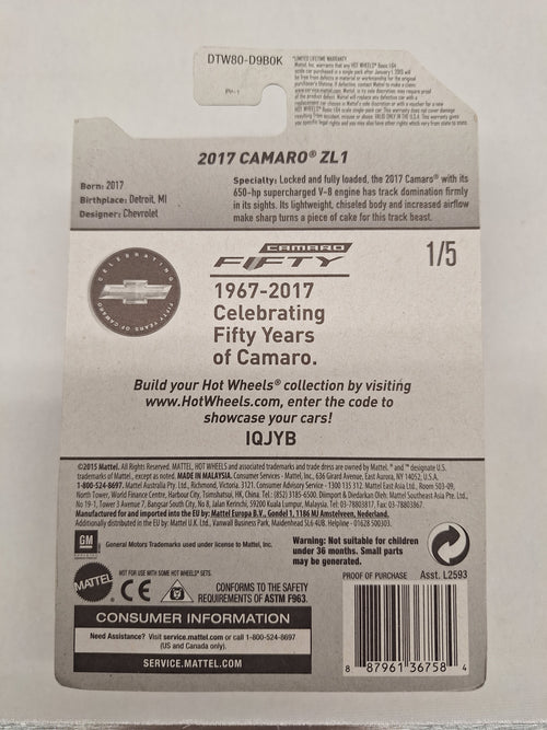 17 Camaro ZL1 Camaro Fifty 220/365 1/5