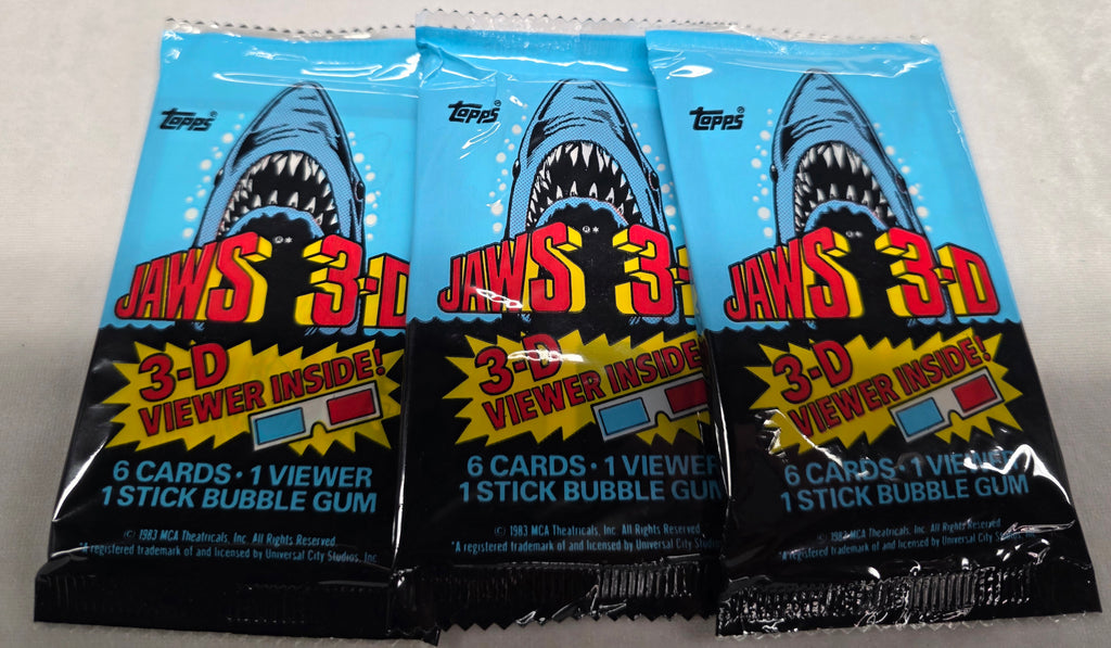 1983 Jaws 3-D Cello Pack
