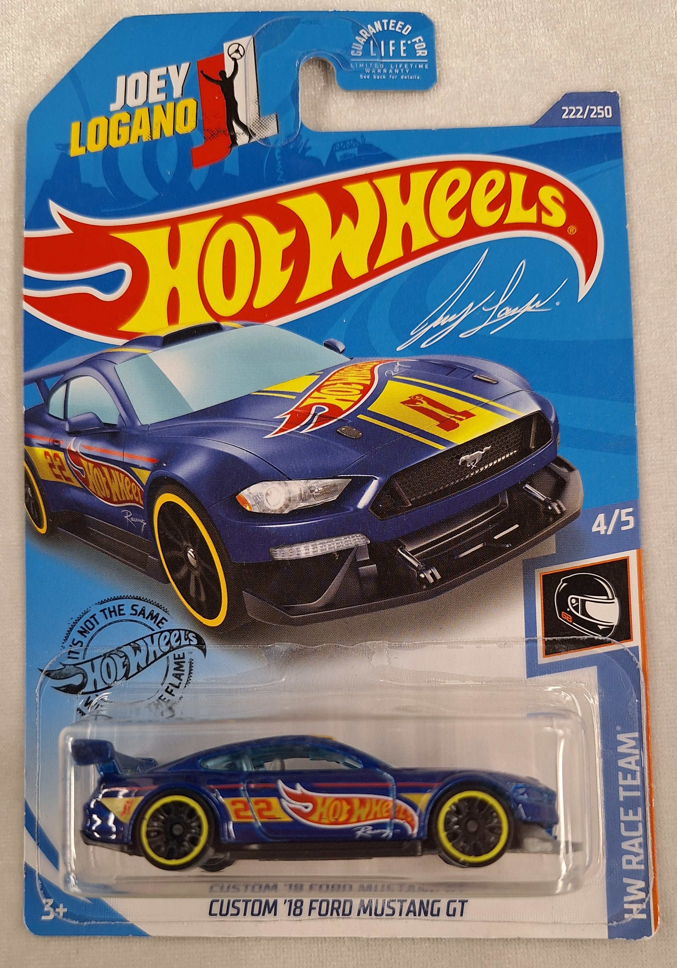 Custom 18 Ford Mustang GT 4/5 Race Team 222/250