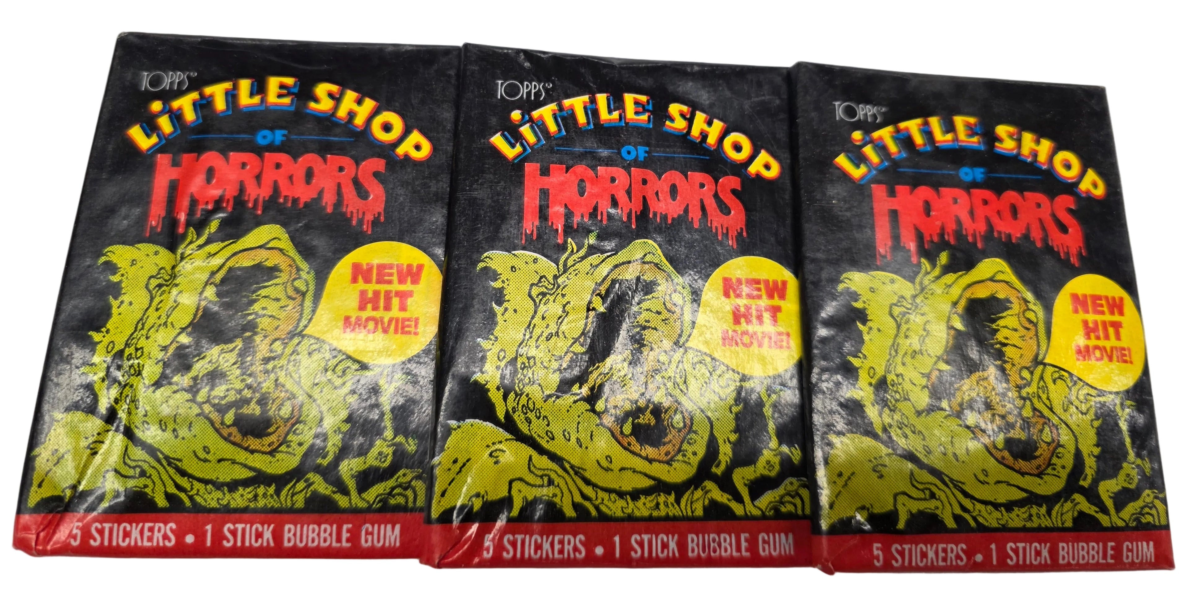 1986 Little Shop Of Horrors Wax Pack