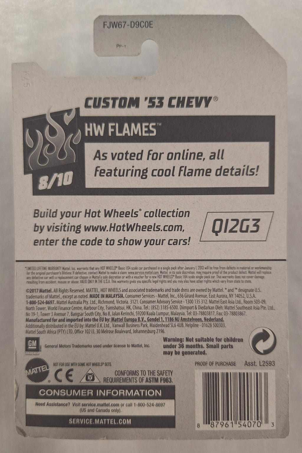 Custom 53 Chevy 8/10 Flames 109/365