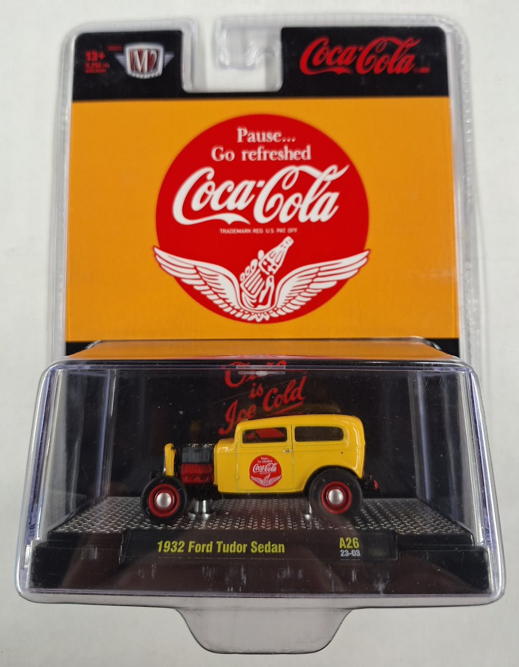 32 Ford Tudor Sedan A26 M2 Machines Coca Cola