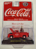 56 Ford F-100 Tow Truck RW02 M2 Machines Coca Cola