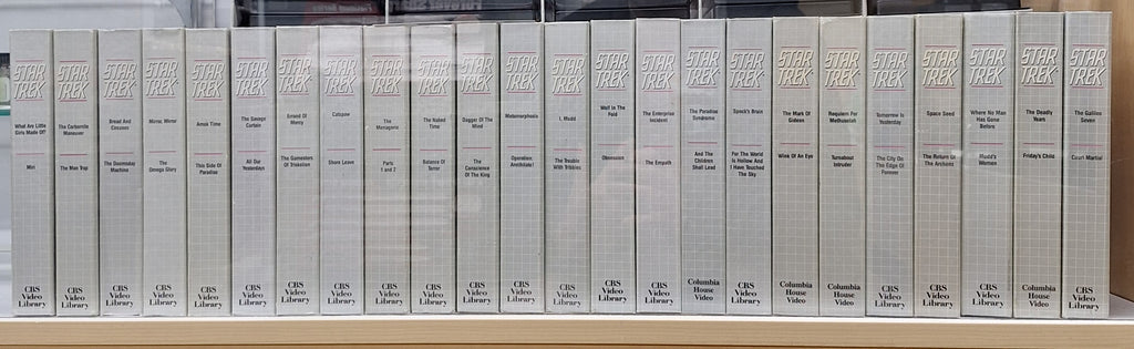 Star Trek VHS 39pc Set