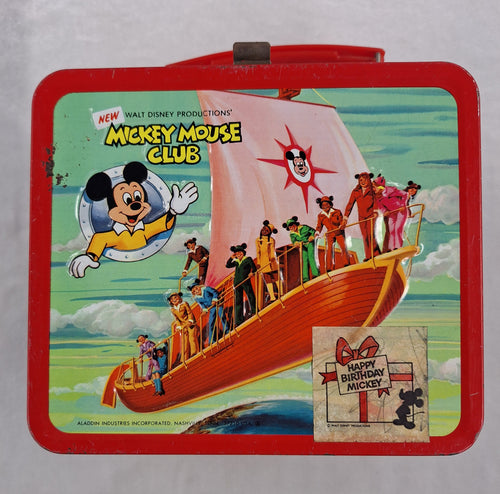 1977 Mickey Mouse Club Lunchbox & Thermos