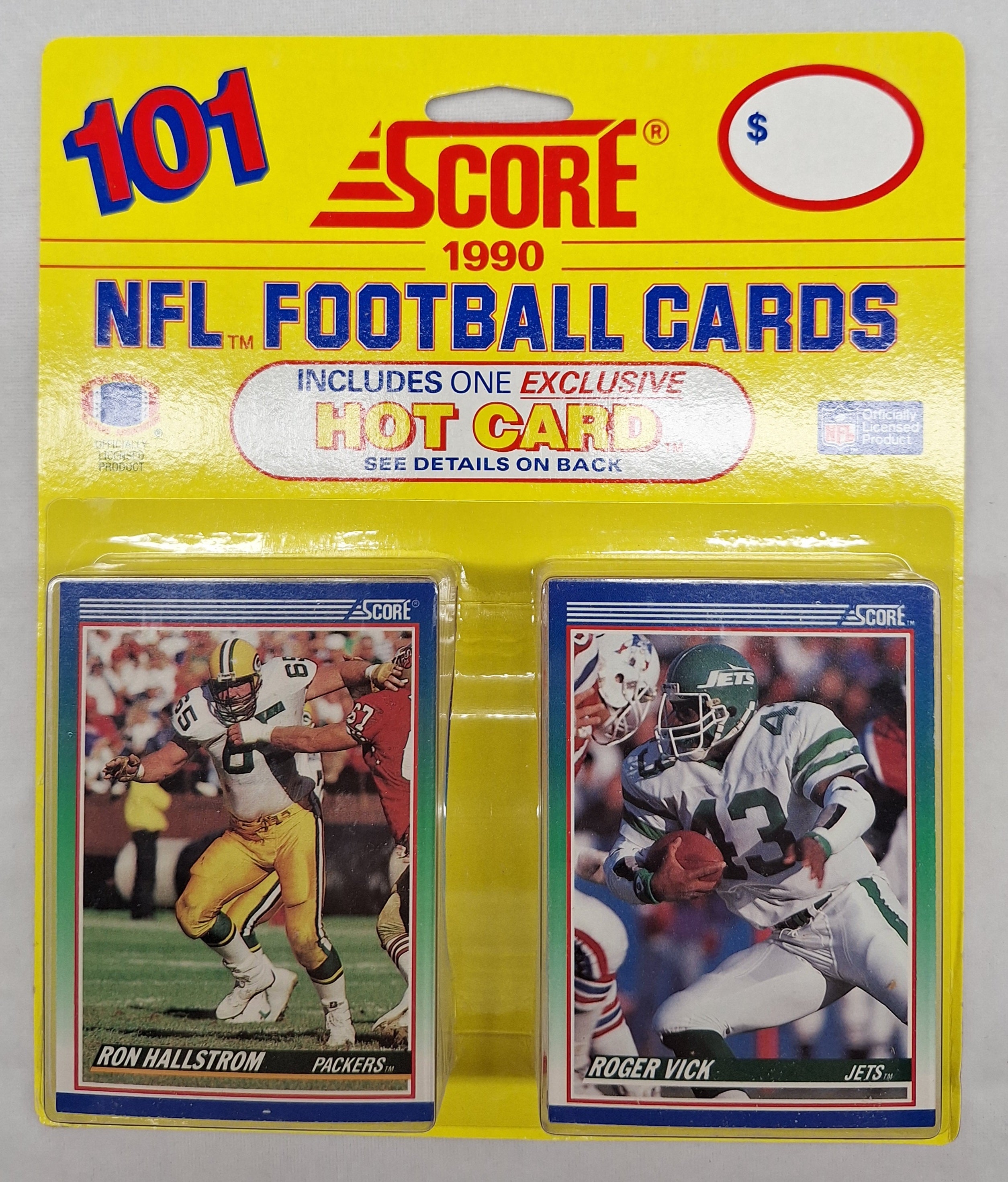 1990 Score Football 101 Card Blister Pack