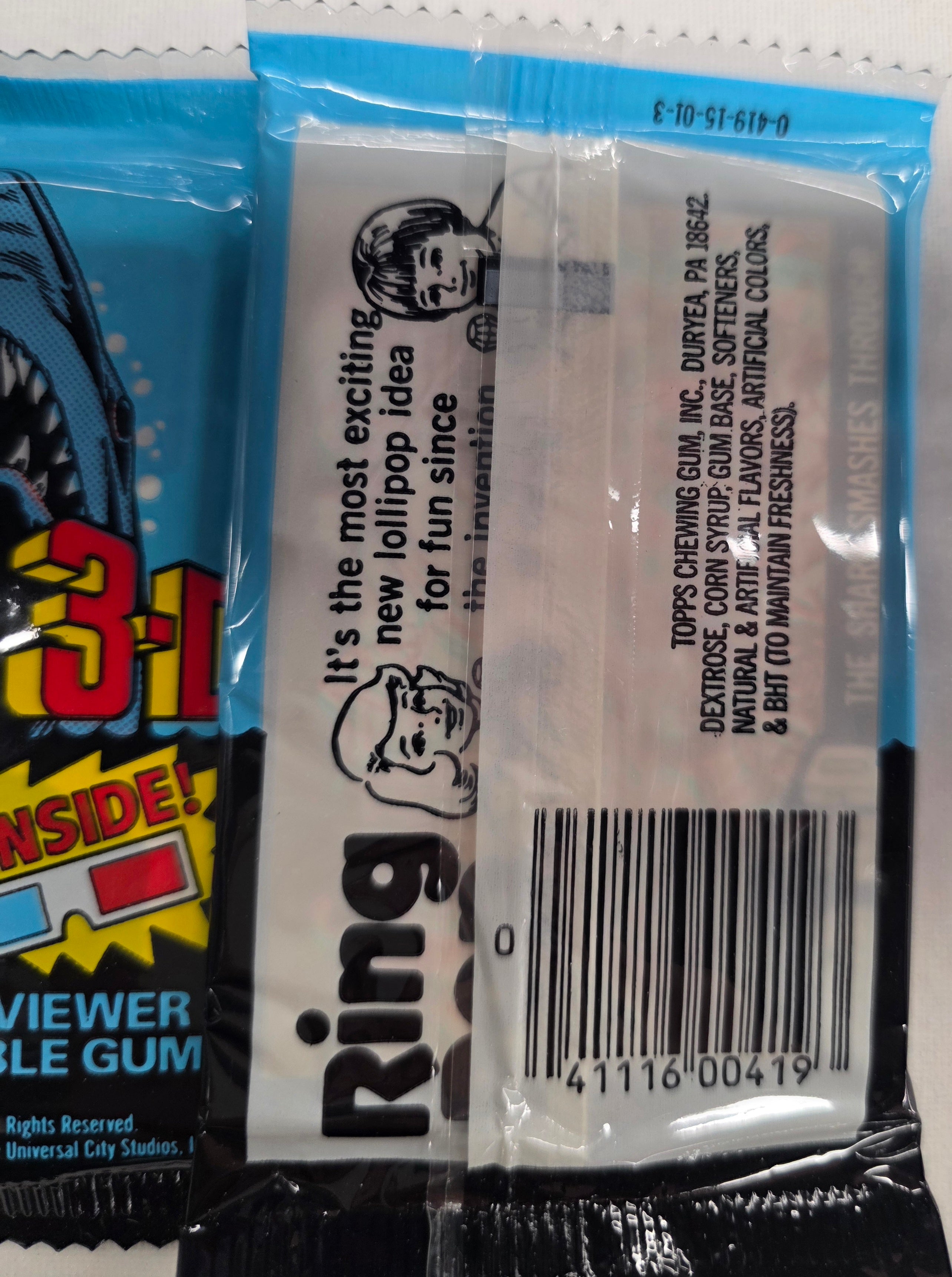 1983 Jaws 3-D Cello Pack