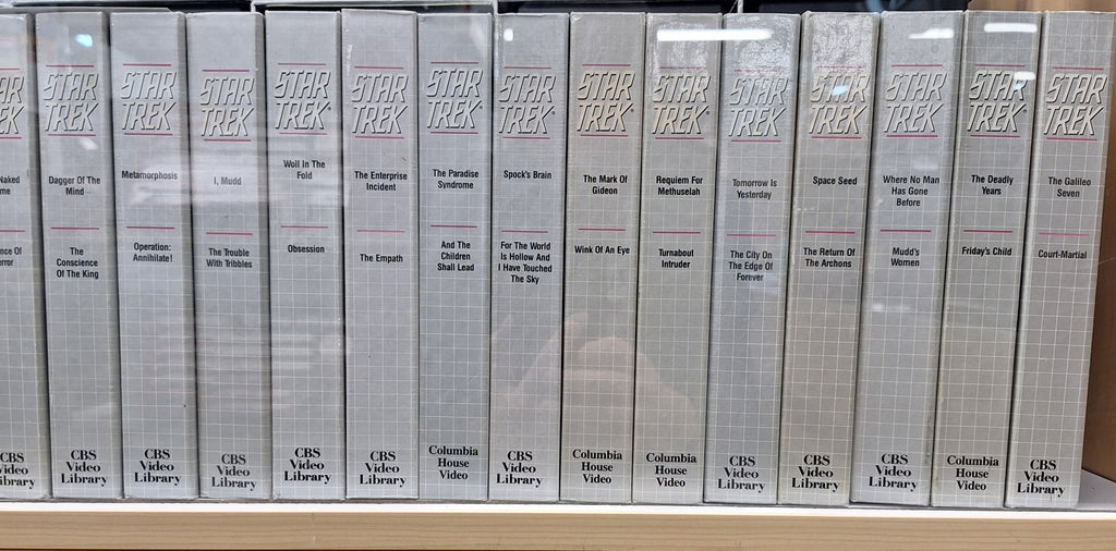 Star Trek VHS 39pc Set