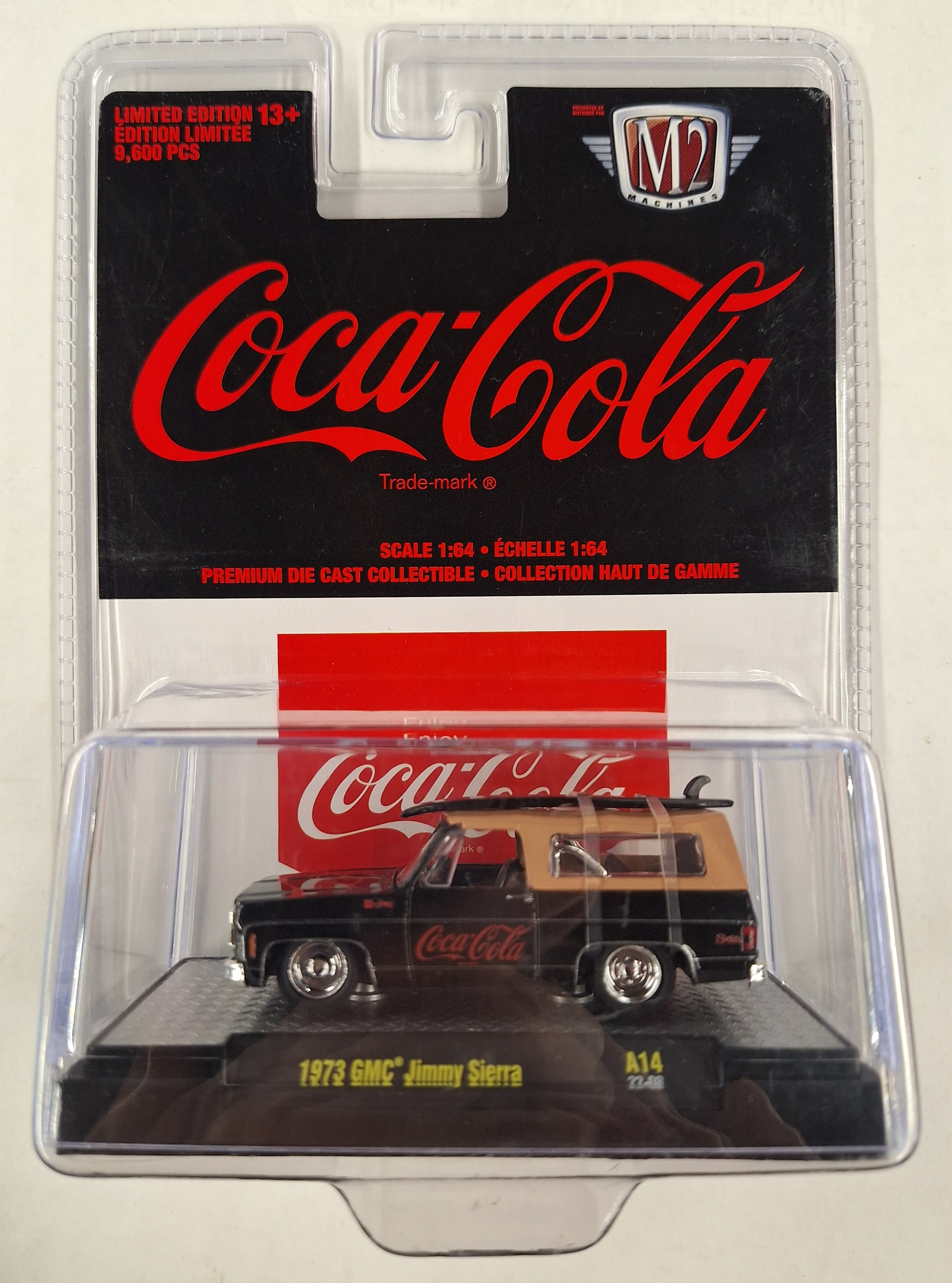 73 GMC Jimmy Sierra A14 M2 Machines Coca Cola