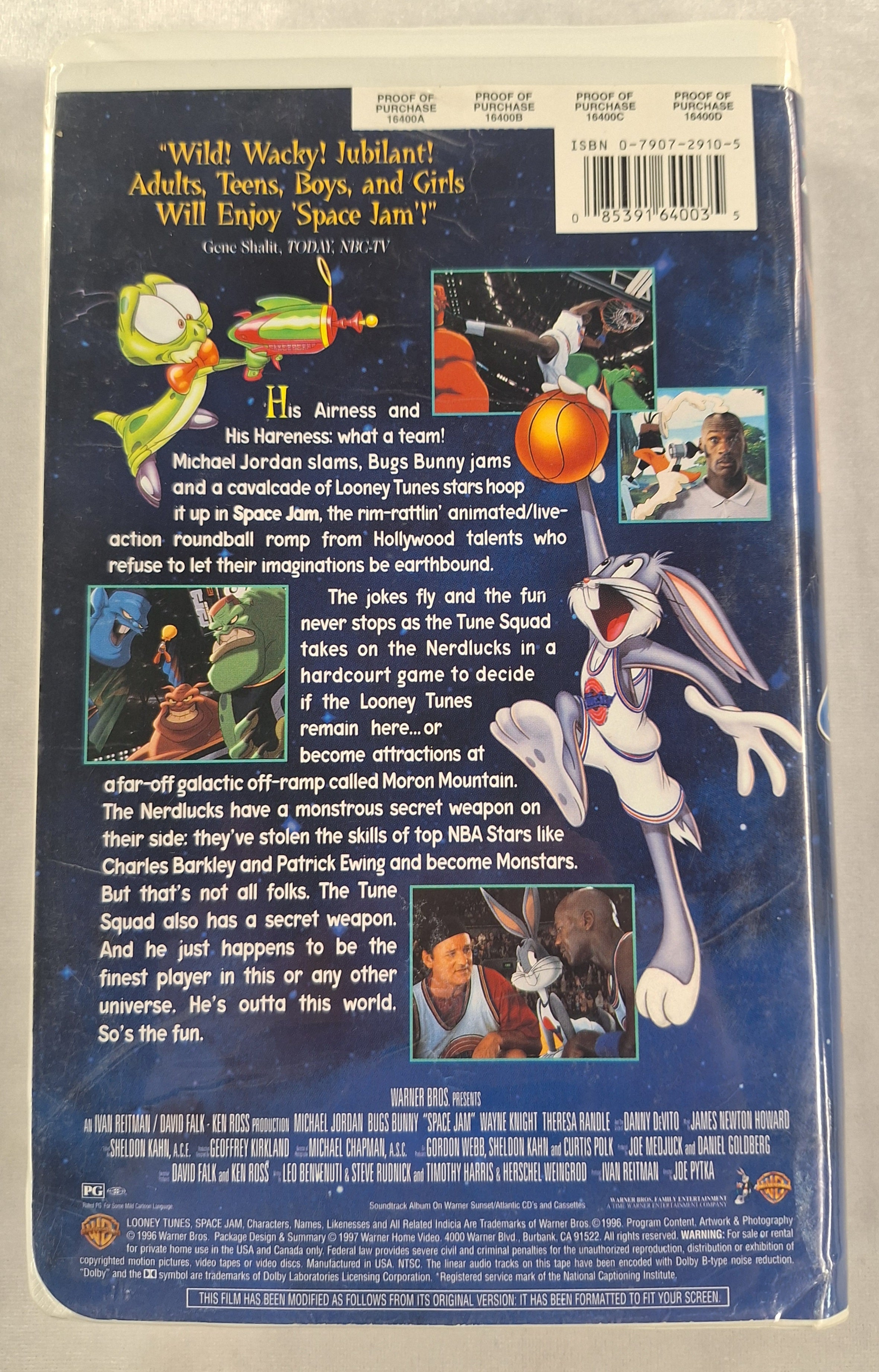 Space Jam VHS