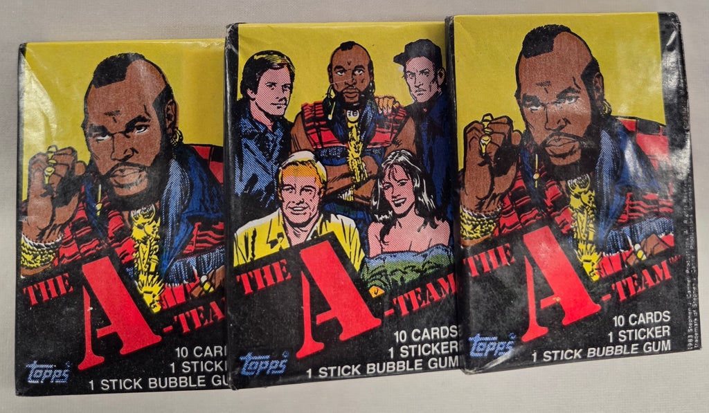 1983 The A-Team Wax Pack