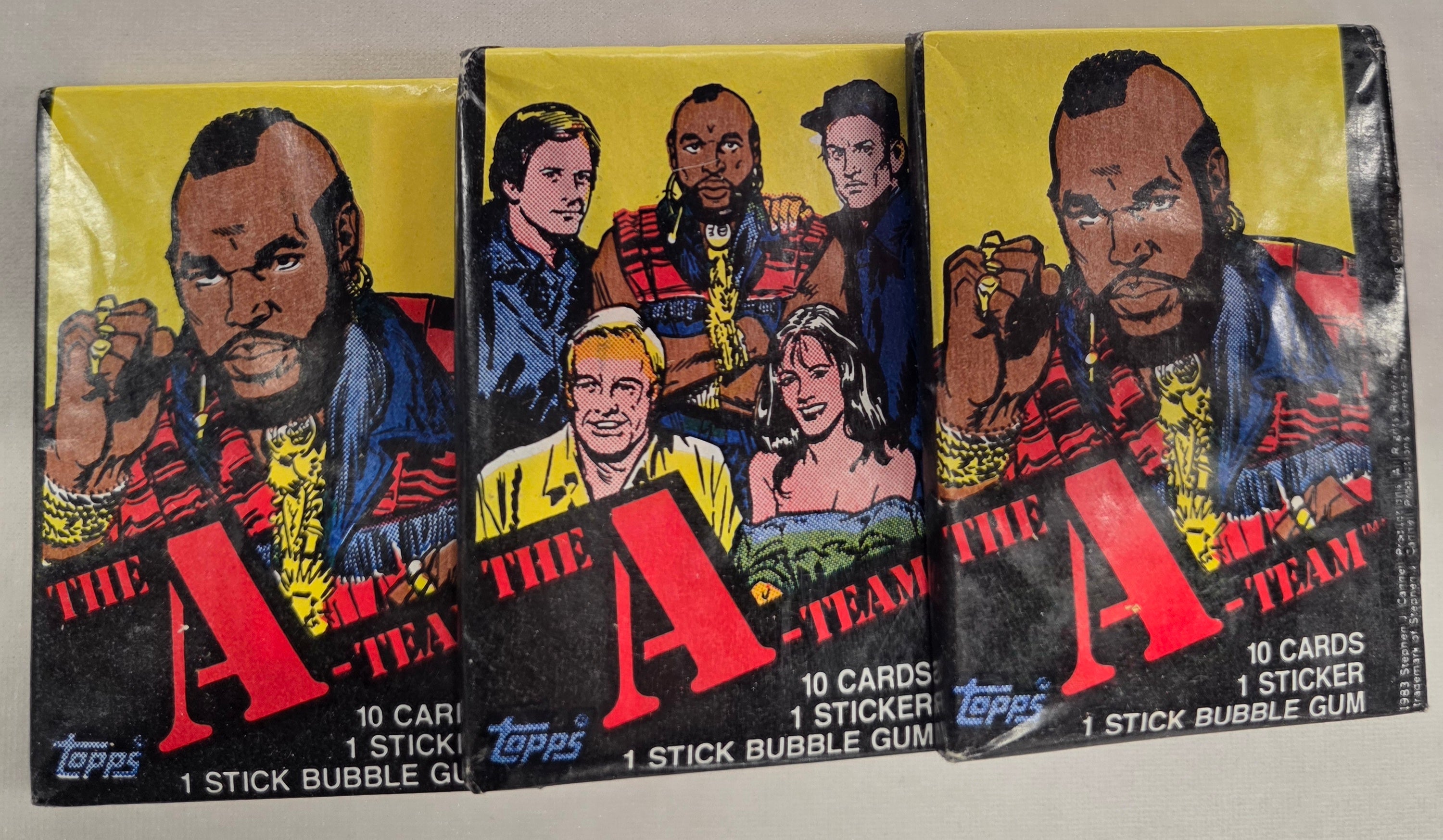 1983 The A-Team Wax Pack