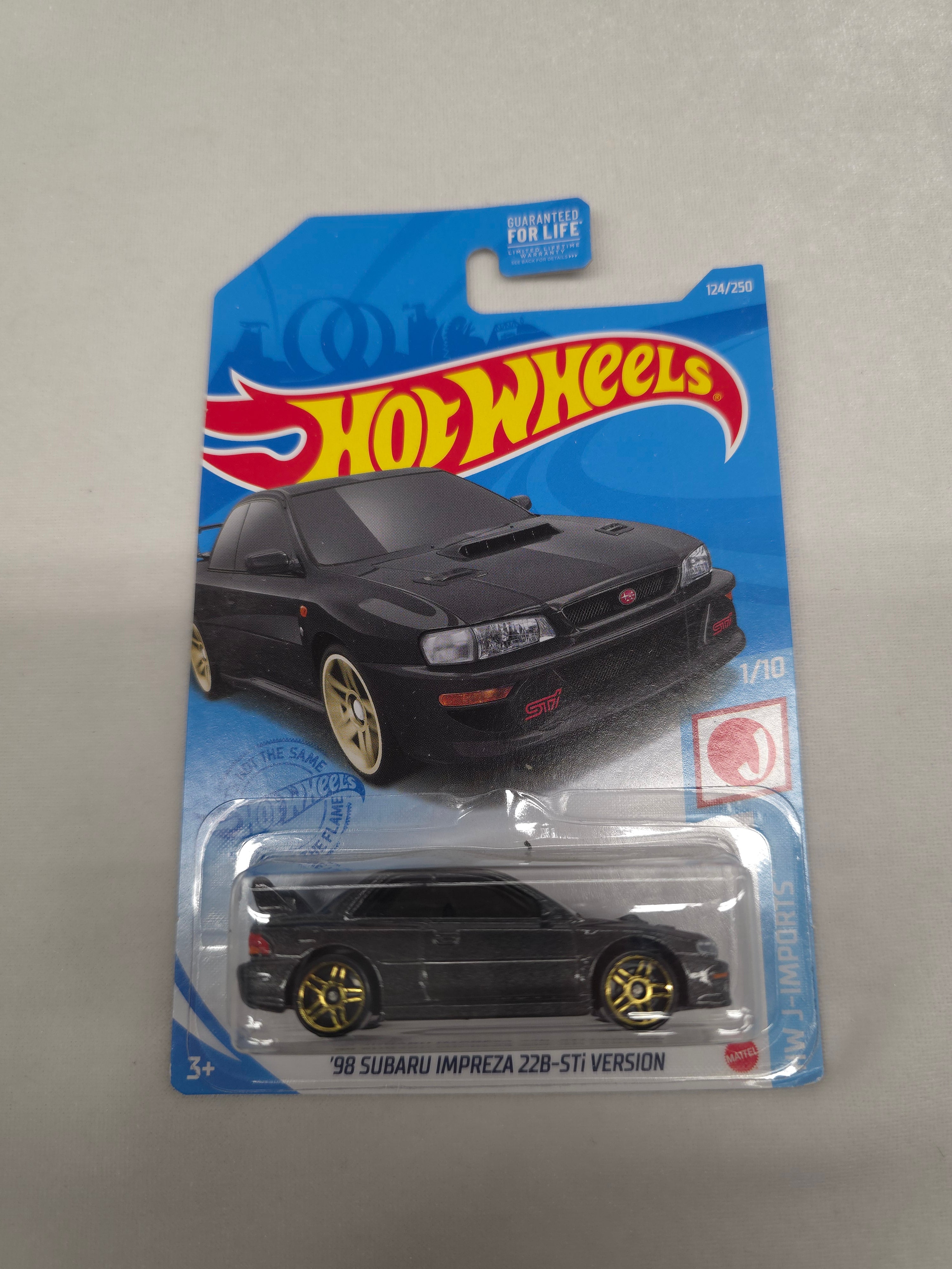 98 Subaru Impreza 22B STi-Version J-Imports 124/250 Gray