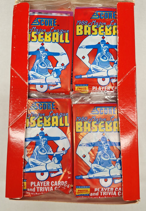 1988 Score Baseball Box of 36 Wax Packs