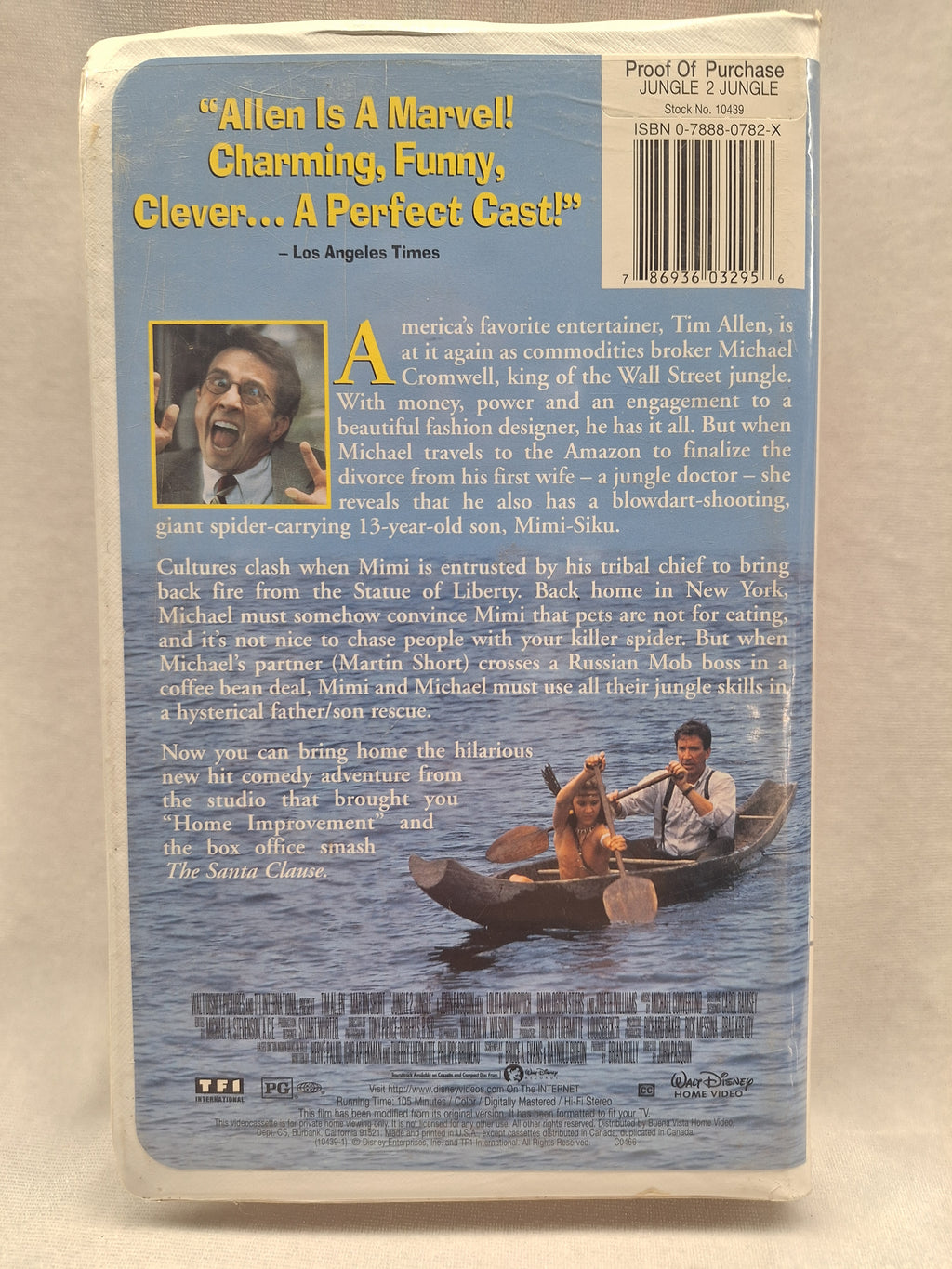 Jungle 2 Jungle VHS