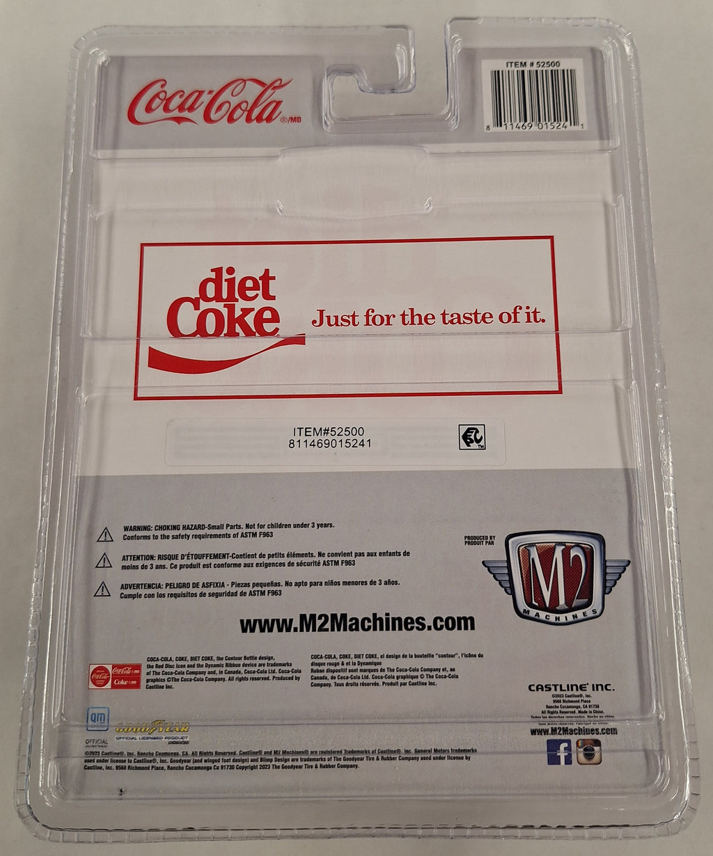 98 GMC Sierra 1500 4X4 A28 M2 Machines Coca Cola