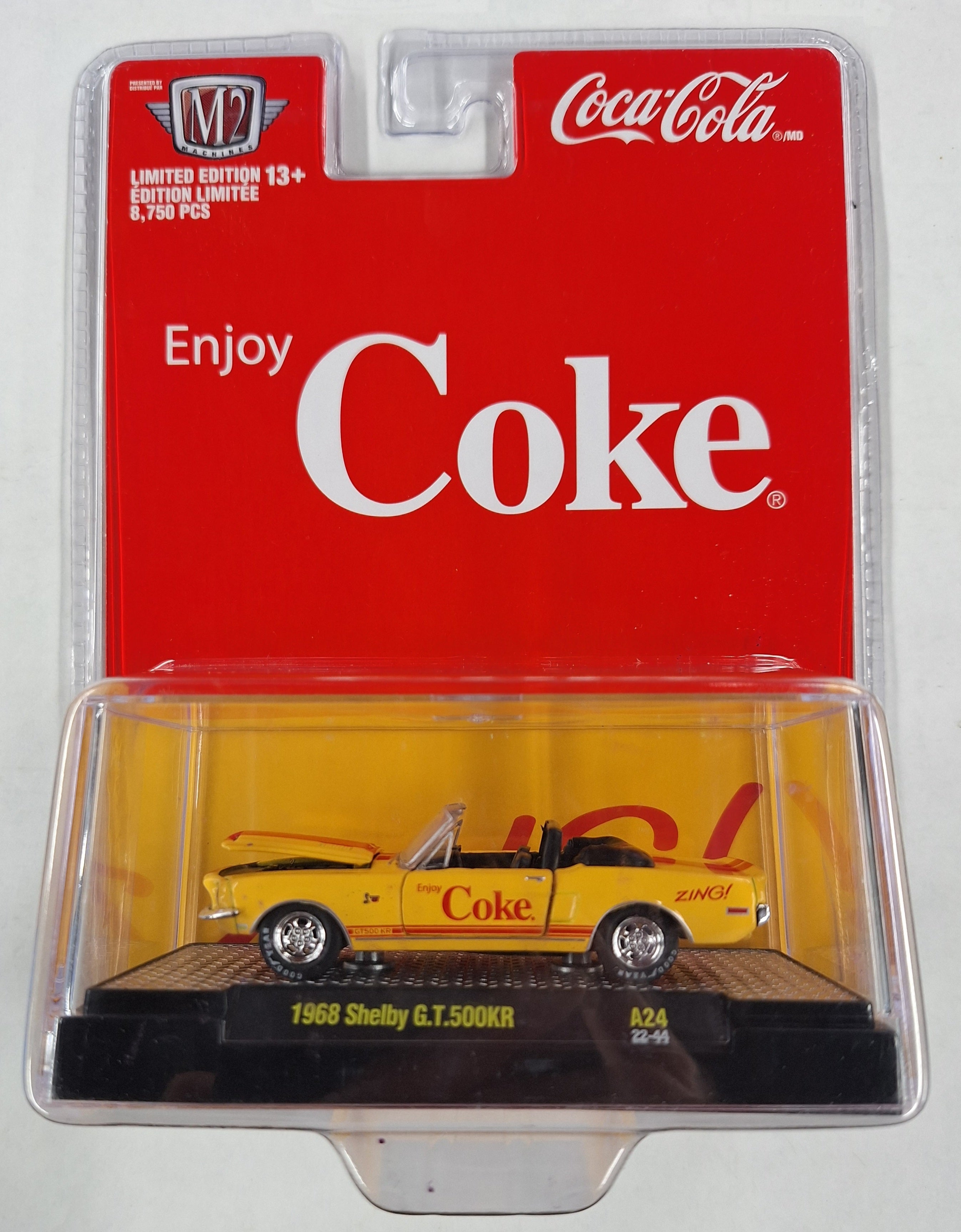 68 Shelby G.T.500KR A24 M2 Machines Coca Cola