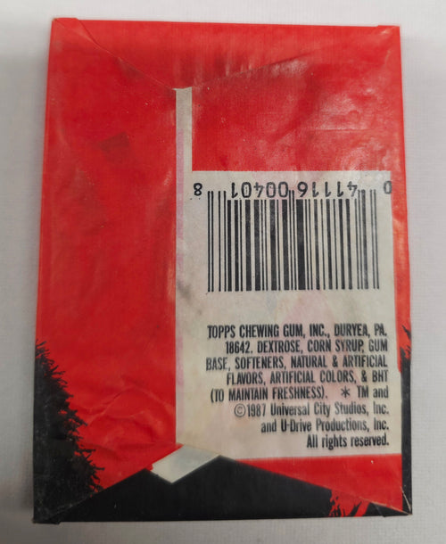 1987 Harry & The Hendersons Wax Pack