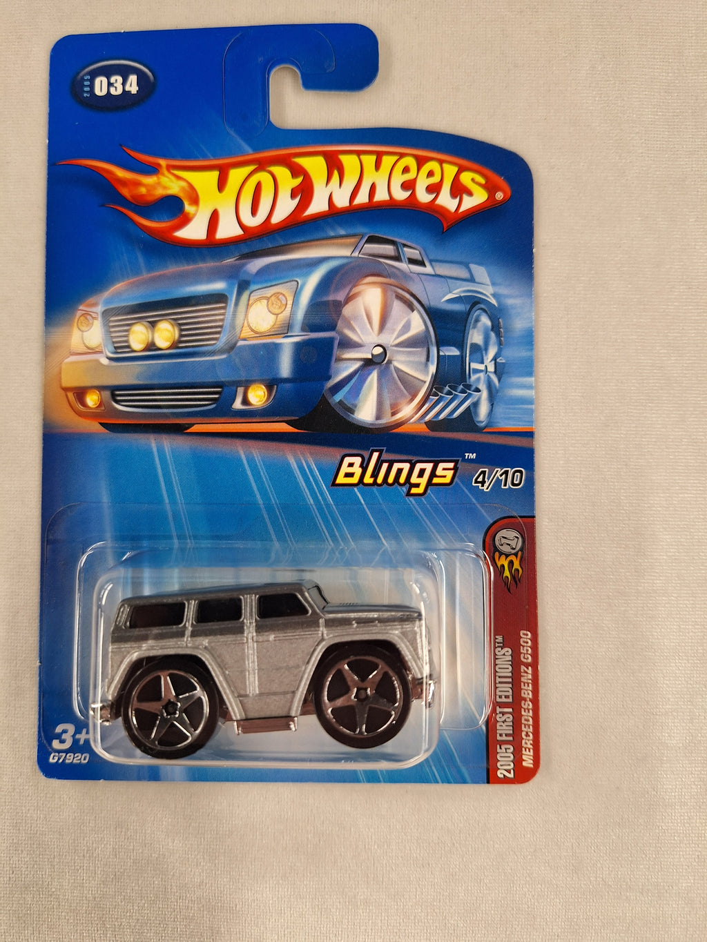 Mercedes-Benz G500 Blings 4/10 First Editions #34 Silver