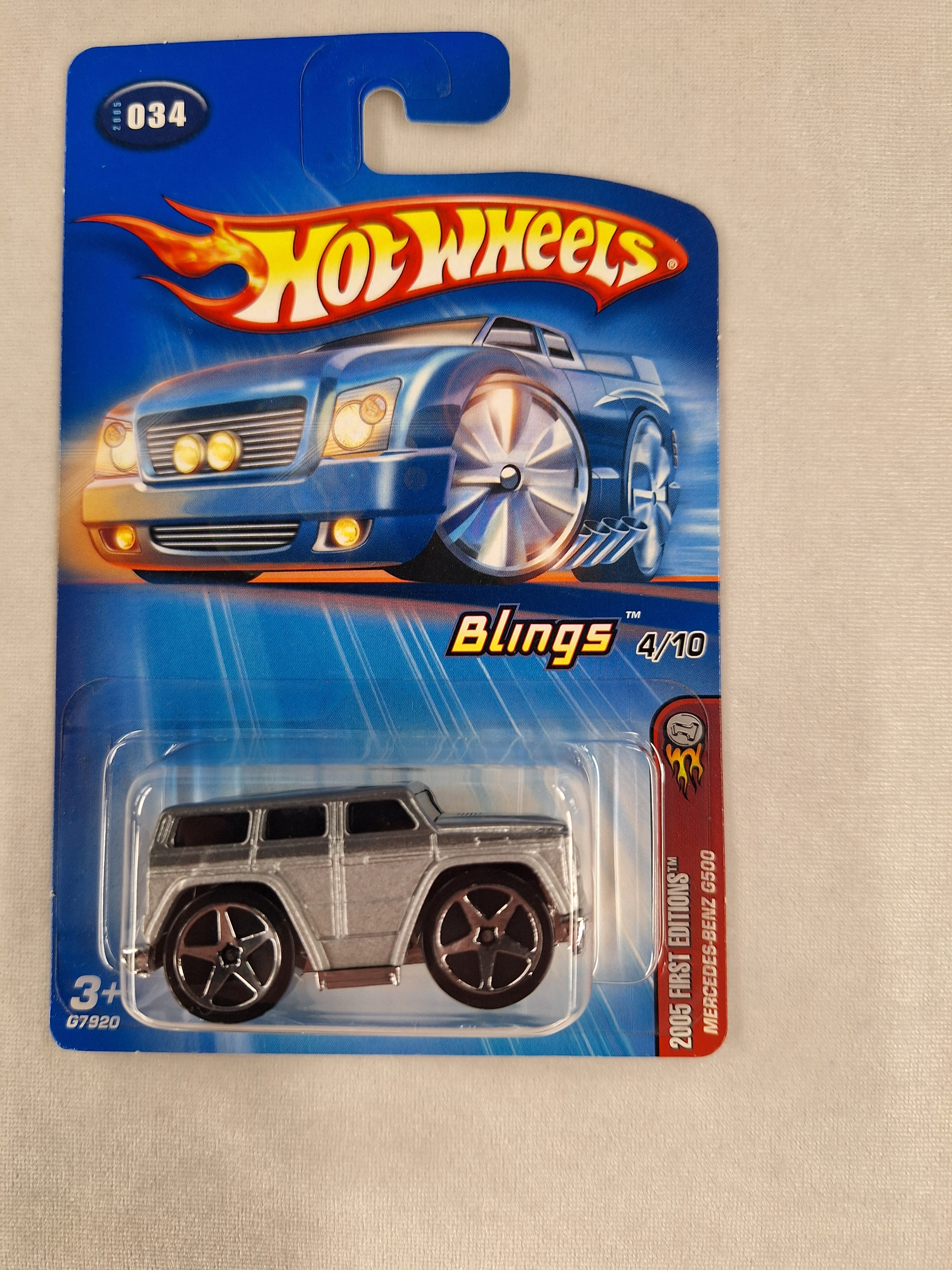 Mercedes-Benz G500 Blings 4/10 First Editions #34 Silver