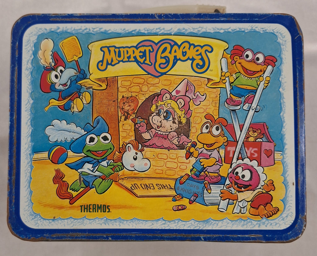 1985 Muppet Babies Lunchbox & Thermos