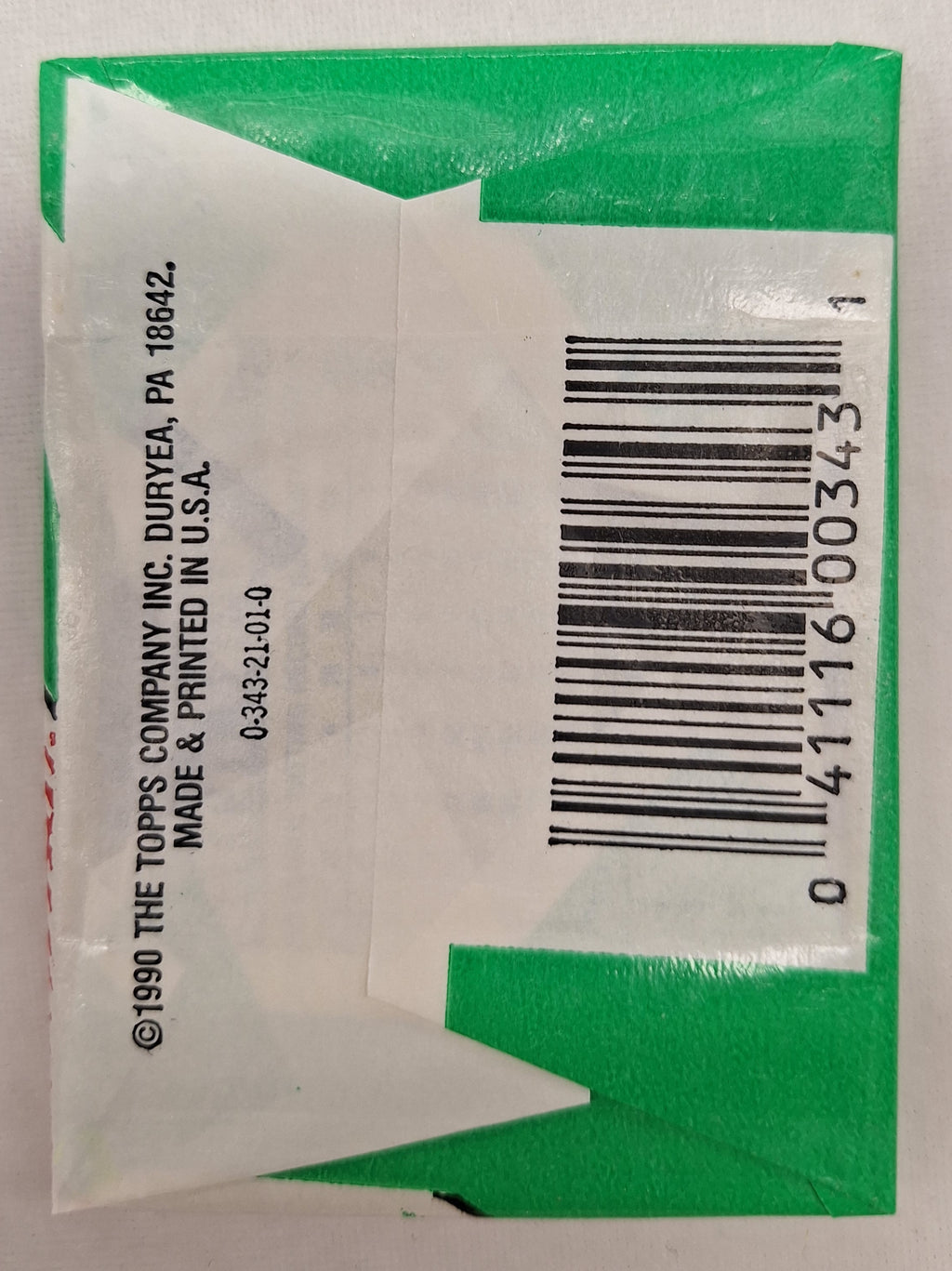 1990 Topps Baseball Traded Series Wax Pack
