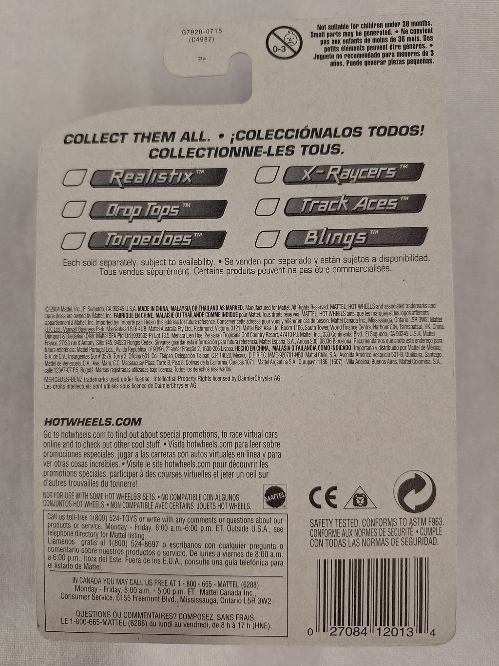 Mercedes-Benz G500 Blings 4/10 First Editions #34 Silver