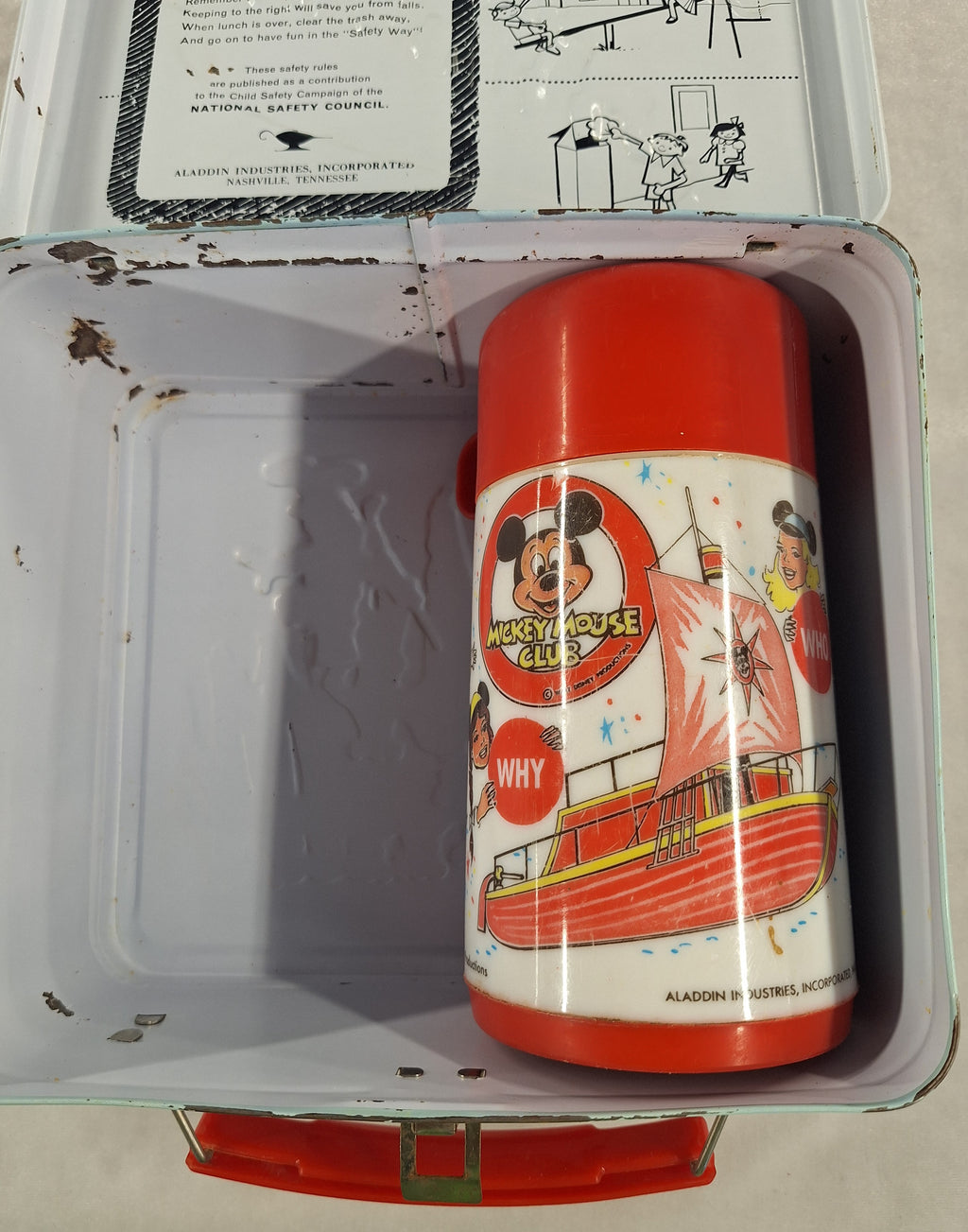 1977 Mickey Mouse Club Lunchbox & Thermos