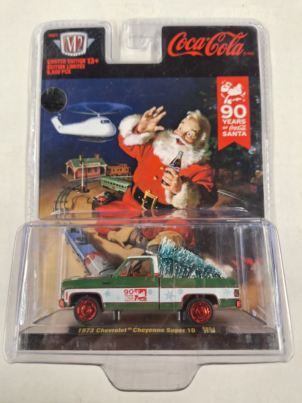 73 Chevrolet Cheyenne Super 10 Sk04 M2 Machines Coca Cola Chase