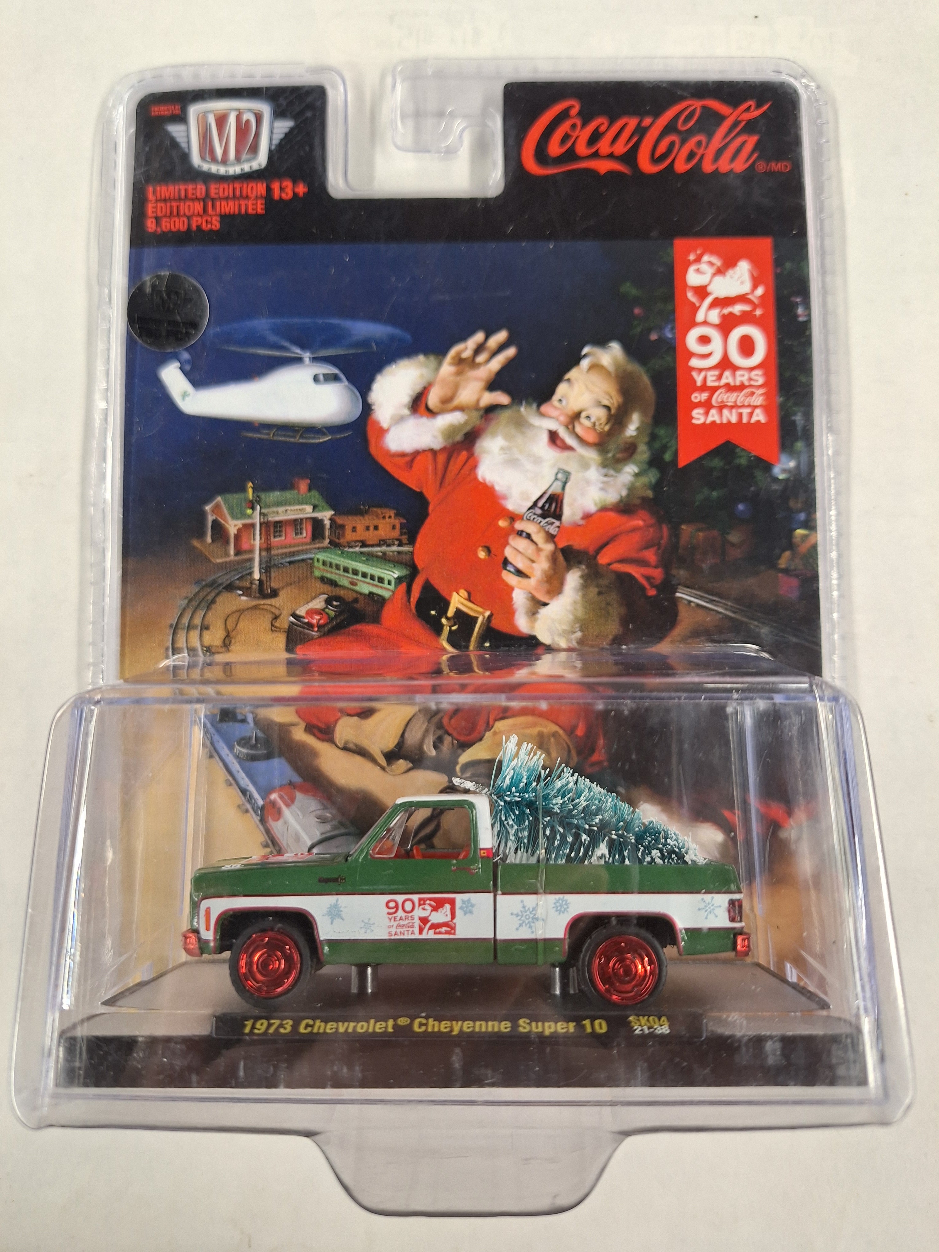 73 Chevrolet Cheyenne Super 10 Sk04 M2 Machines Coca Cola Chase