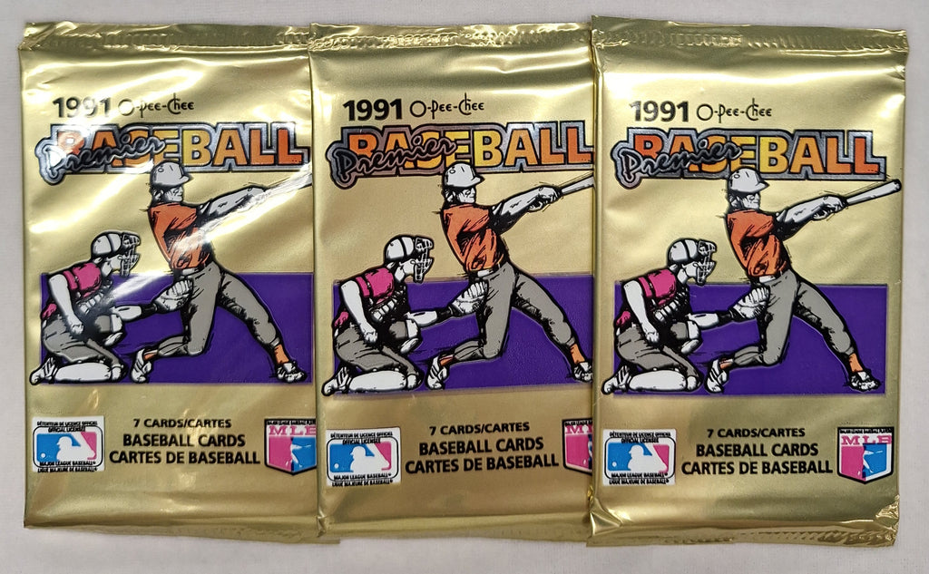 1991 O-Pee-Chee Baseball Cello Pack