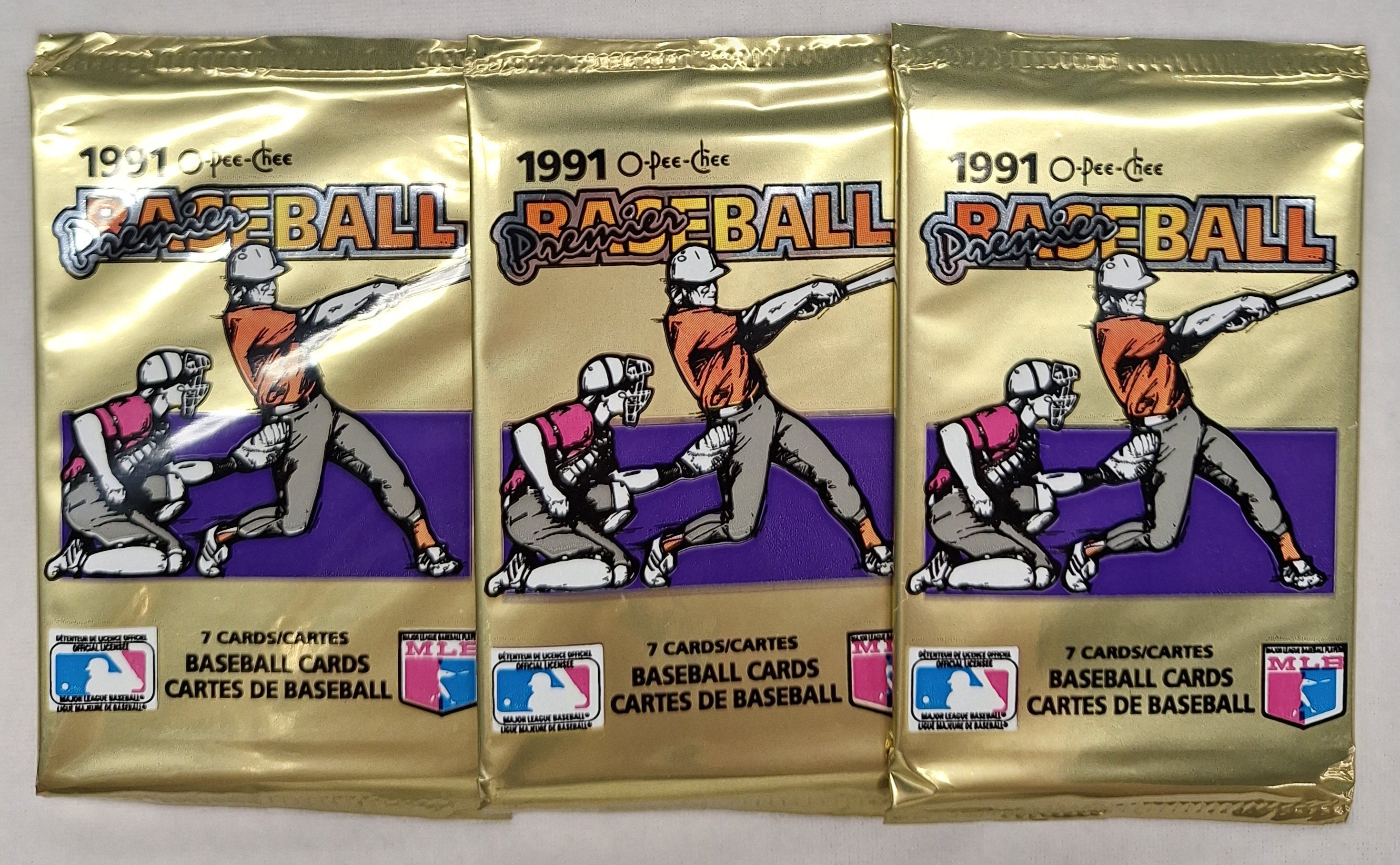 1991 O-Pee-Chee Baseball Cello Pack