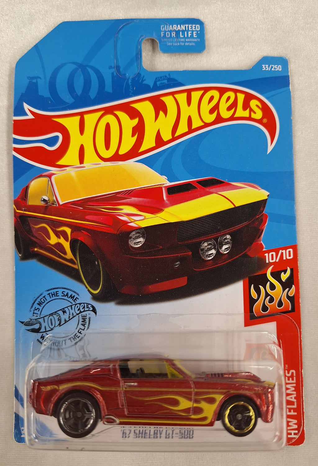 67 Shelby GT-500 10/10 Flames 33/250 Red