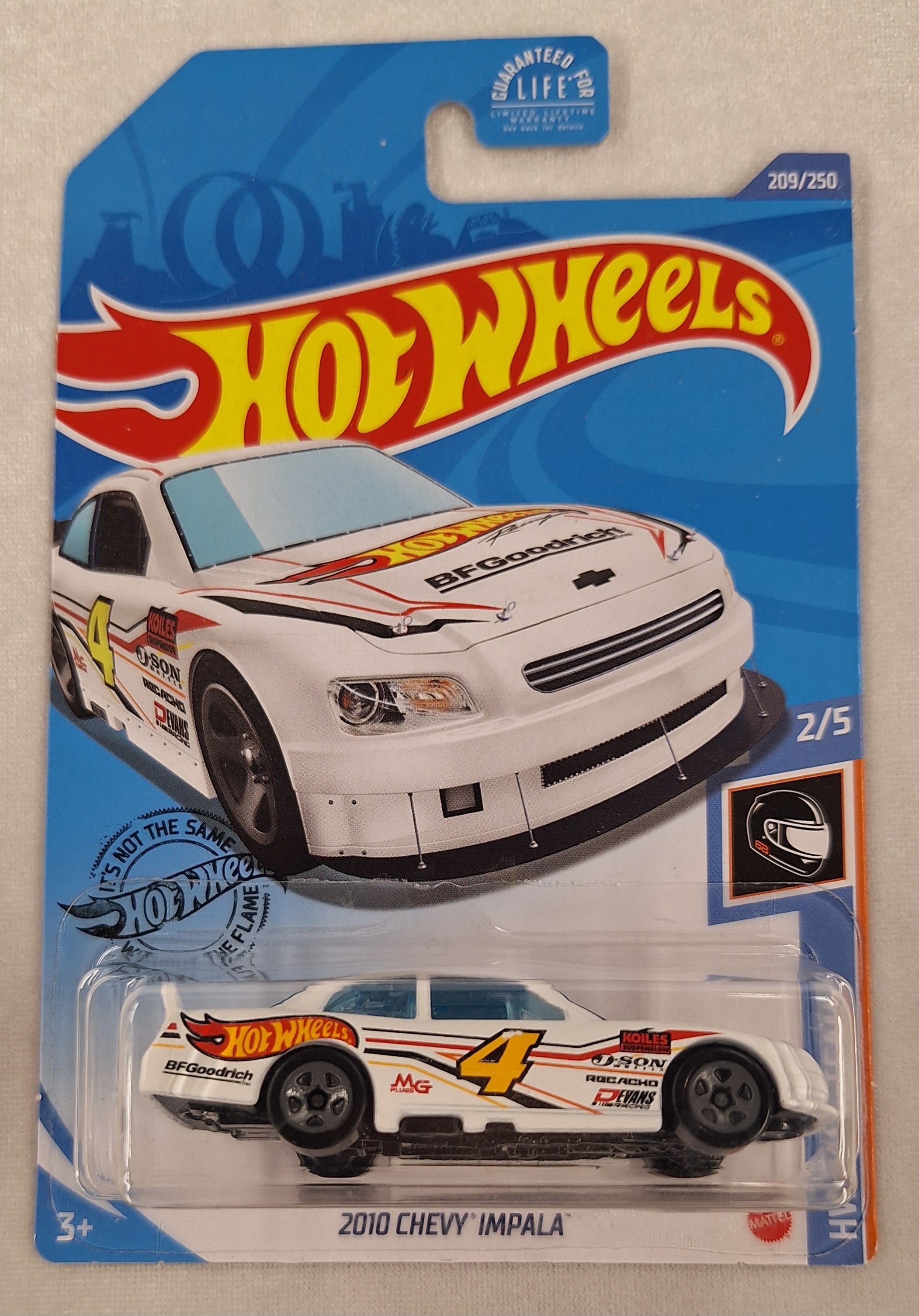 10 Chevy Impala 2/5 HW Race Team 209/250 White