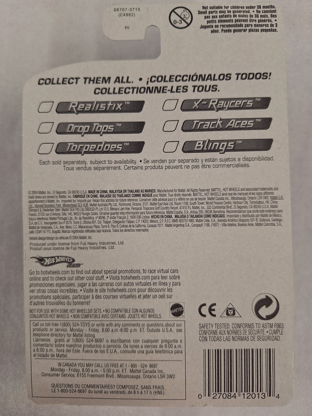Subaru WRX 6/10 Torpedoes First Editions #46