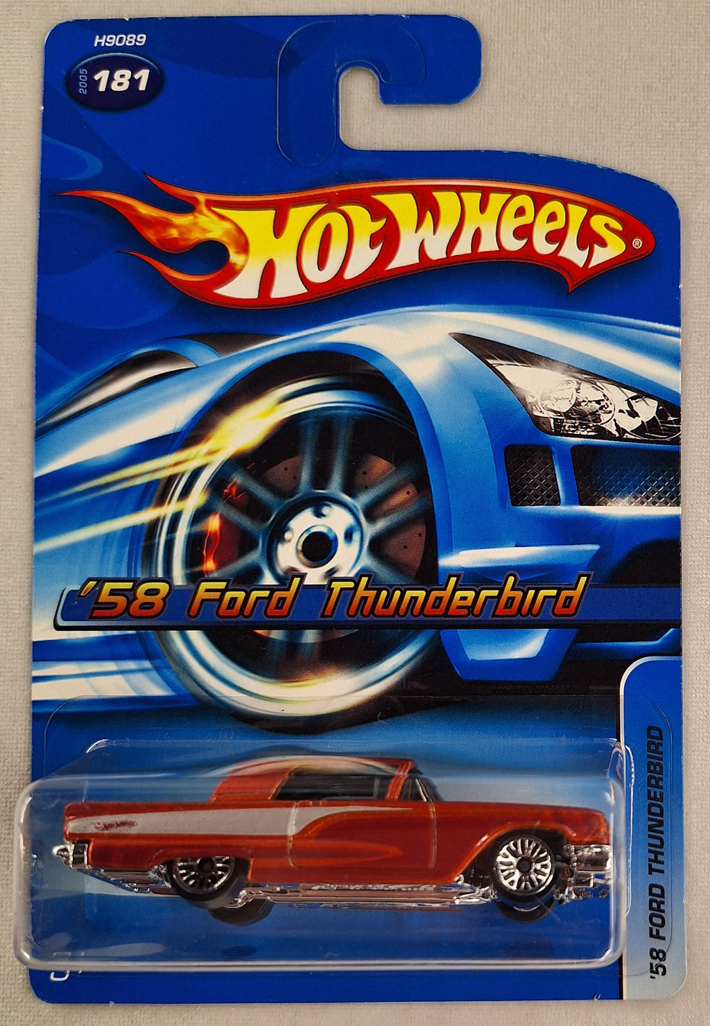 58 Ford Thunderbird #181 Red