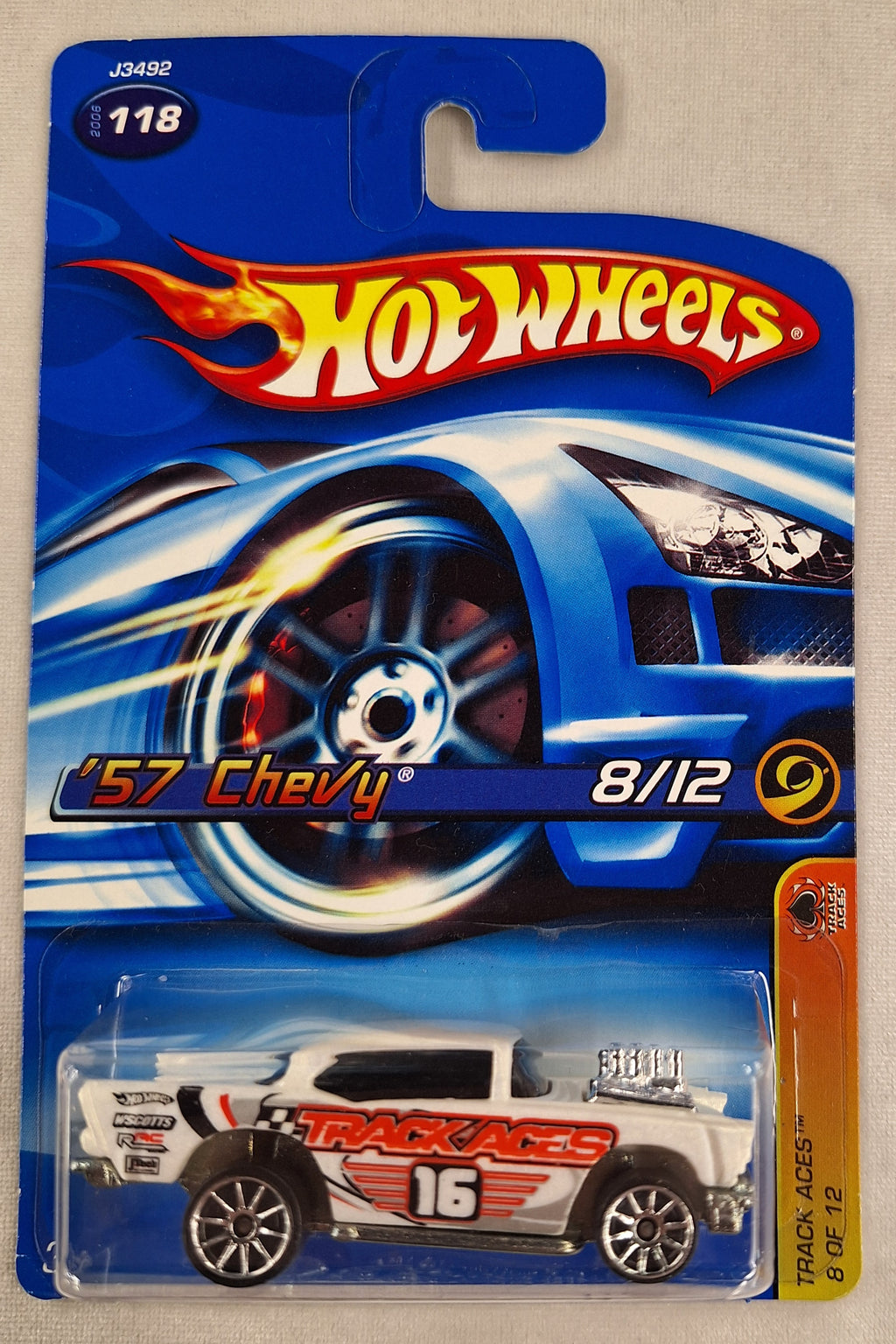 57 Chevy 8/12 Track Aces #118