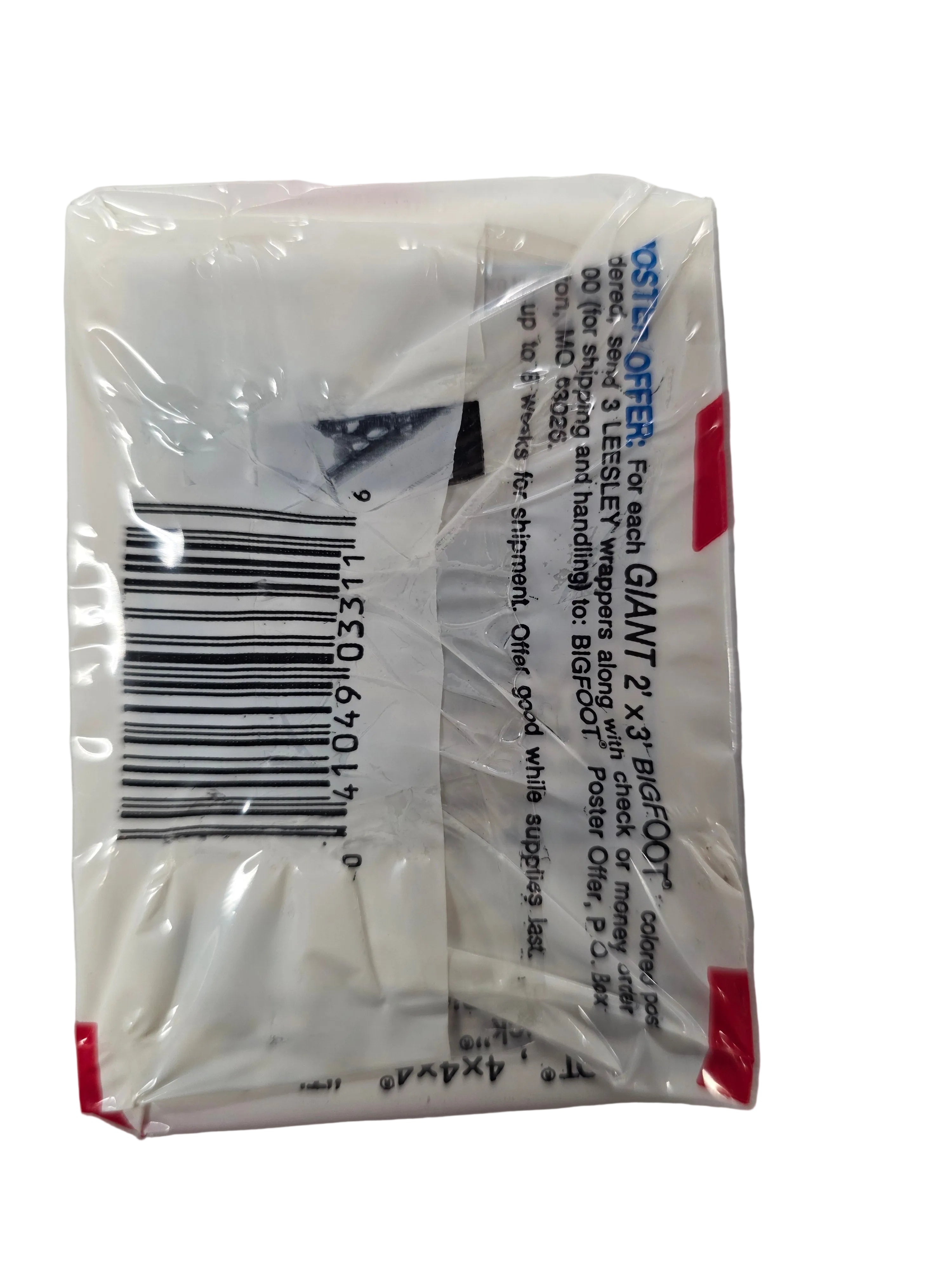 1988 Bigfoot Wax Pack