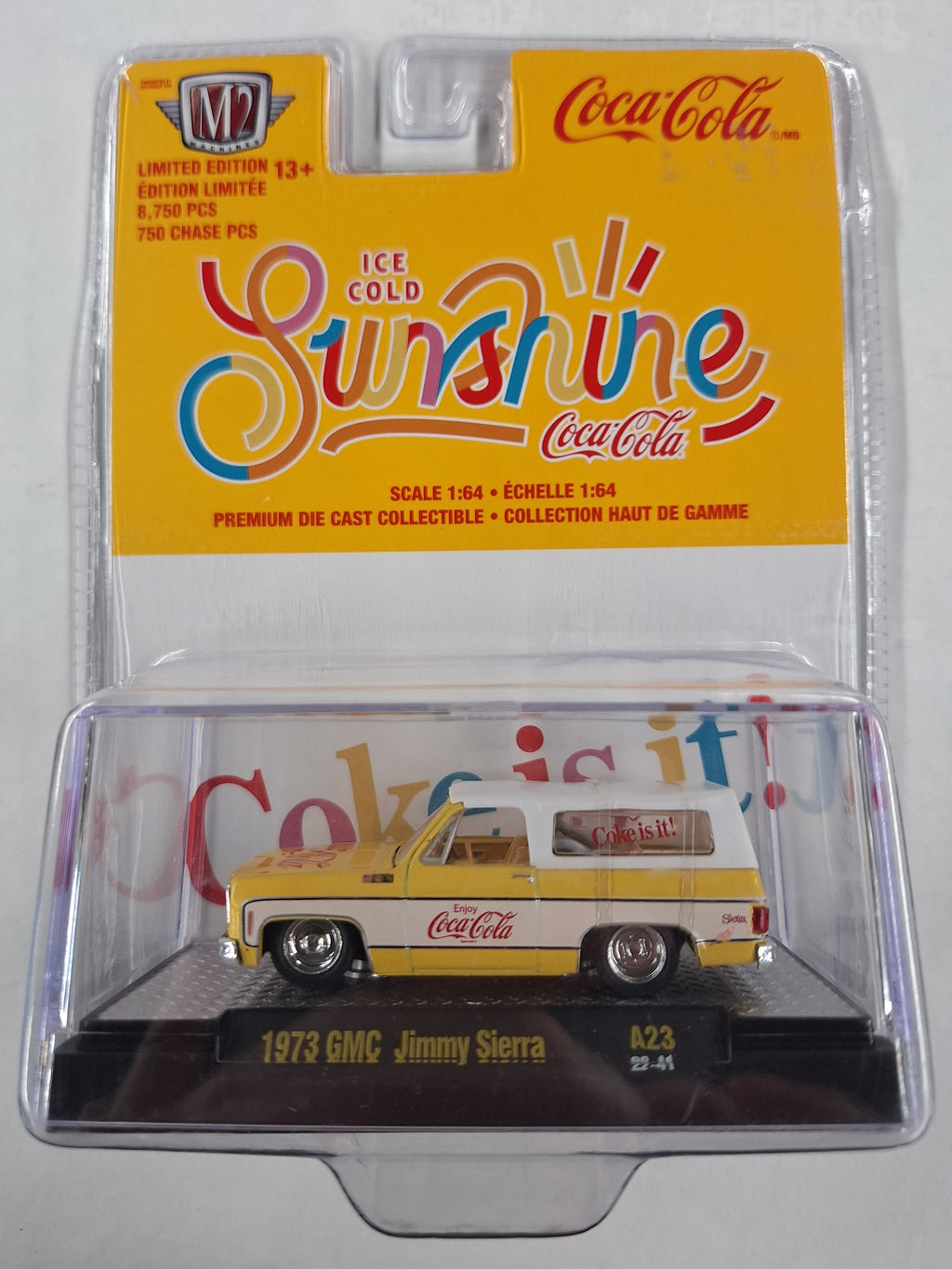 73 GMC Jimmy Sierra A23 M2 Machines Coca Cola