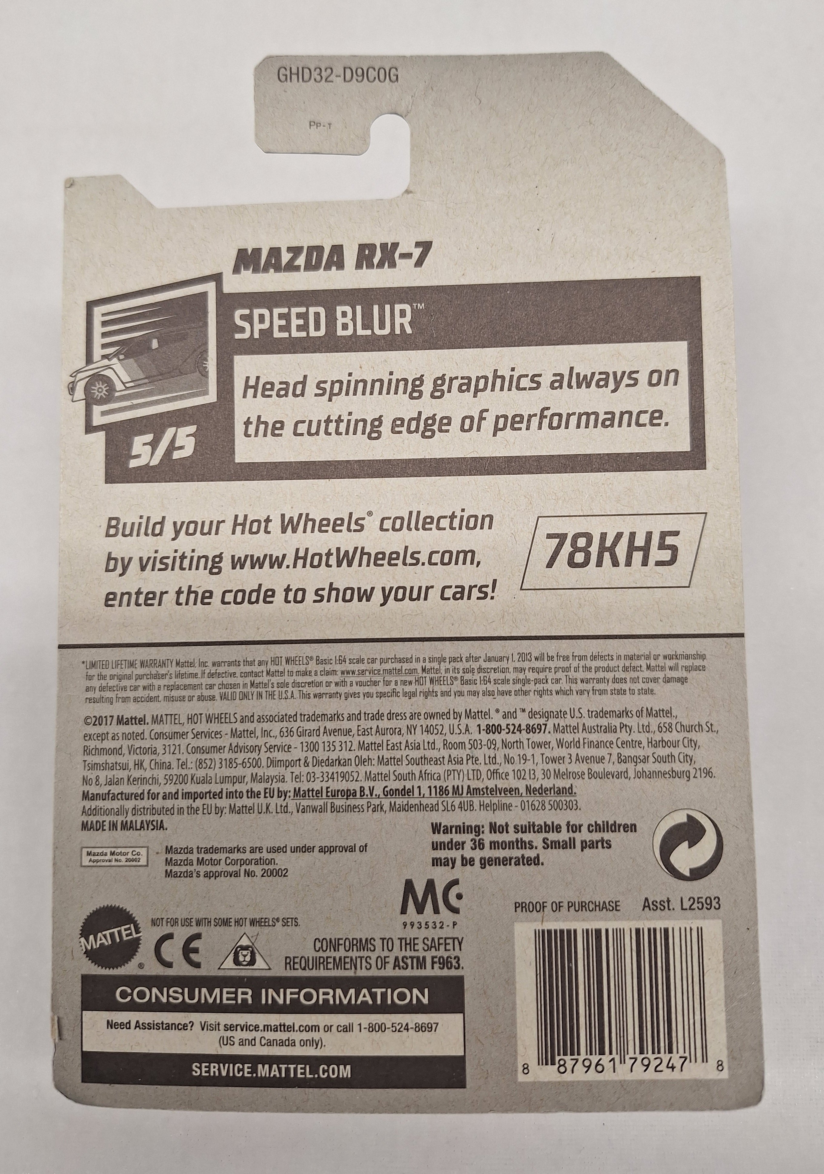 Mazda RX-7 Speed Blur 130/250 5/5