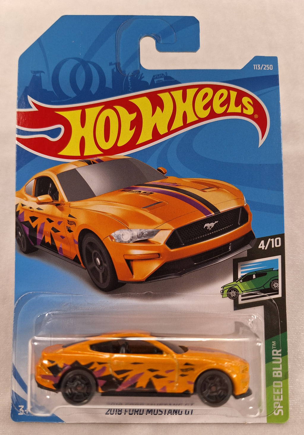 18 Ford Mustang GT 4/10 Speed Blur 113/250