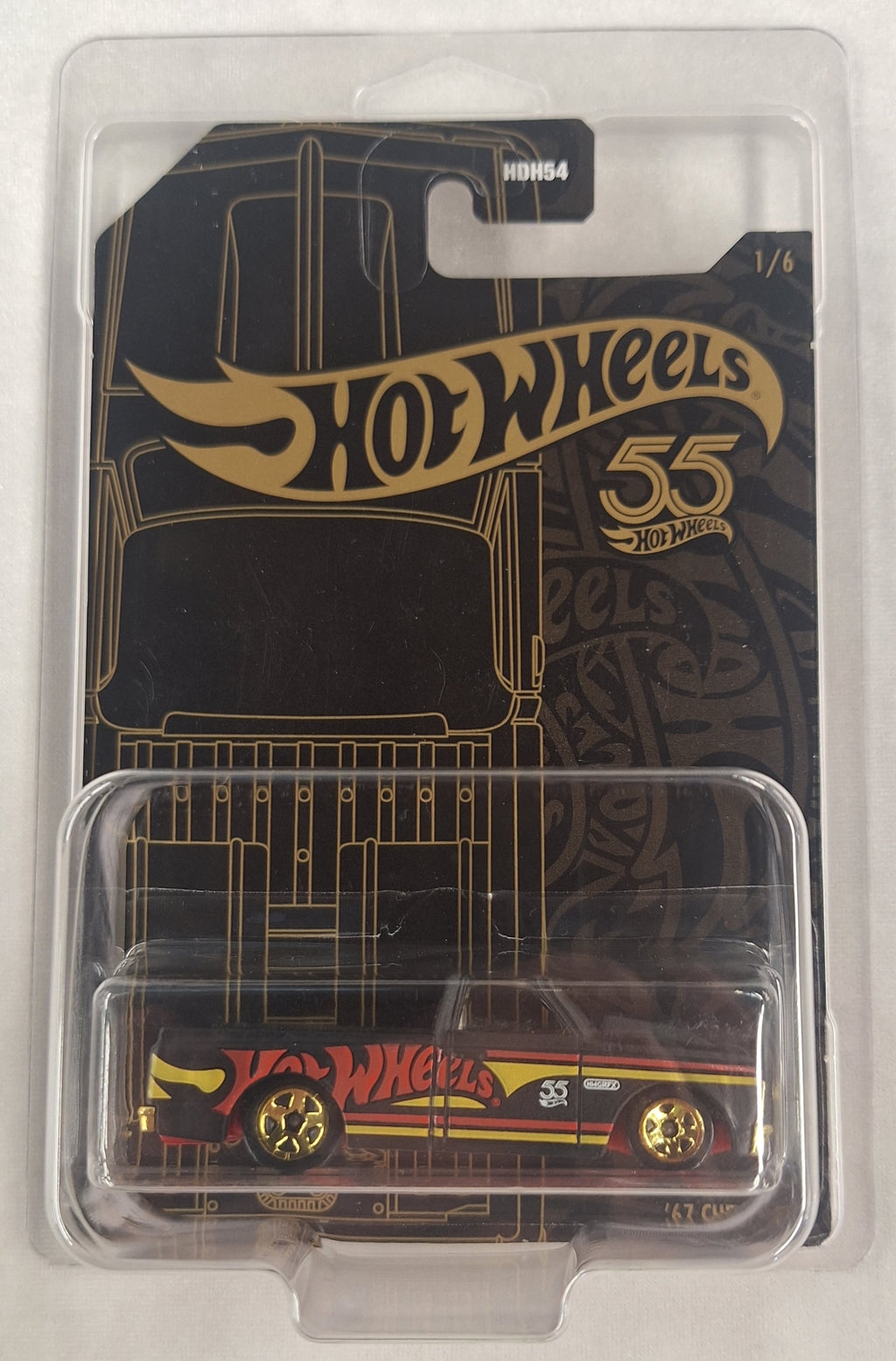 67 Chevy C10 55th Anniversary Black & Gold 1/6 In Protector