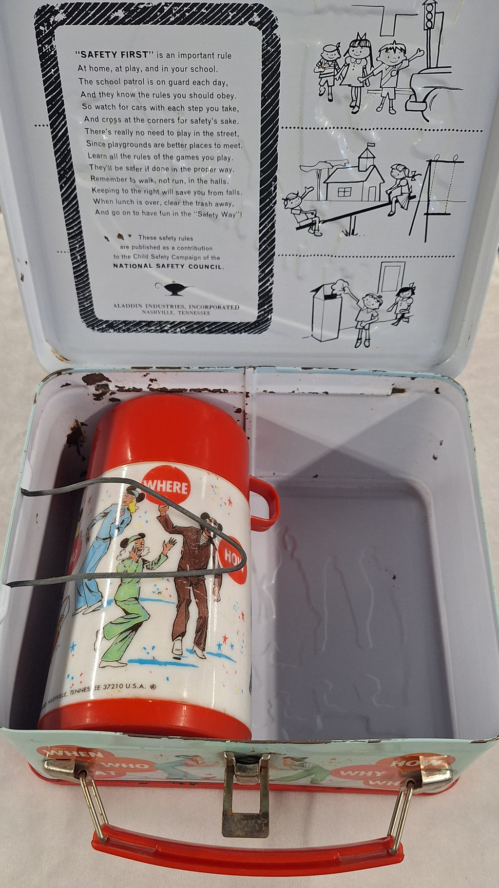 1977 Mickey Mouse Club Lunchbox & Thermos
