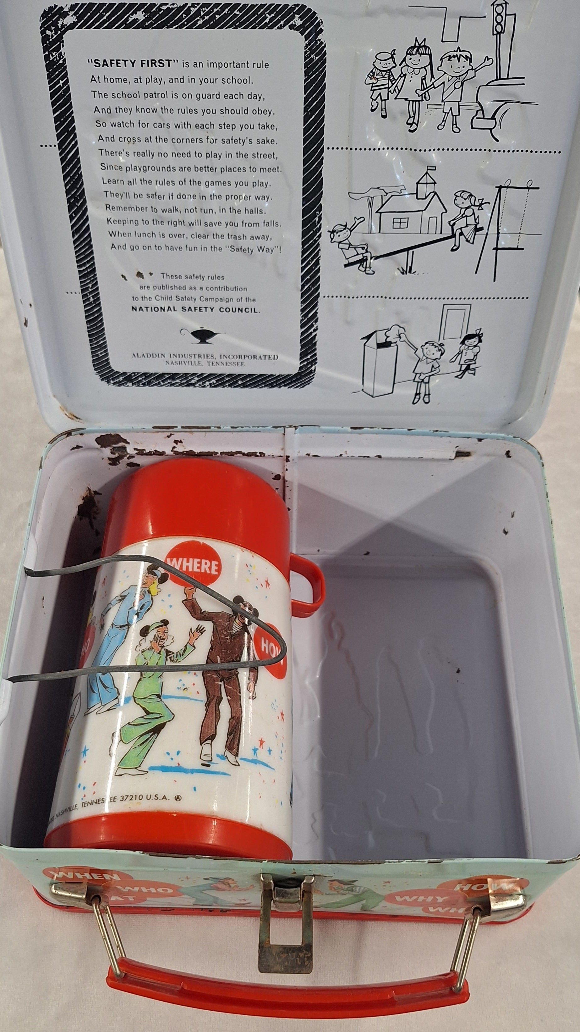 1977 Mickey Mouse Club Lunchbox & Thermos
