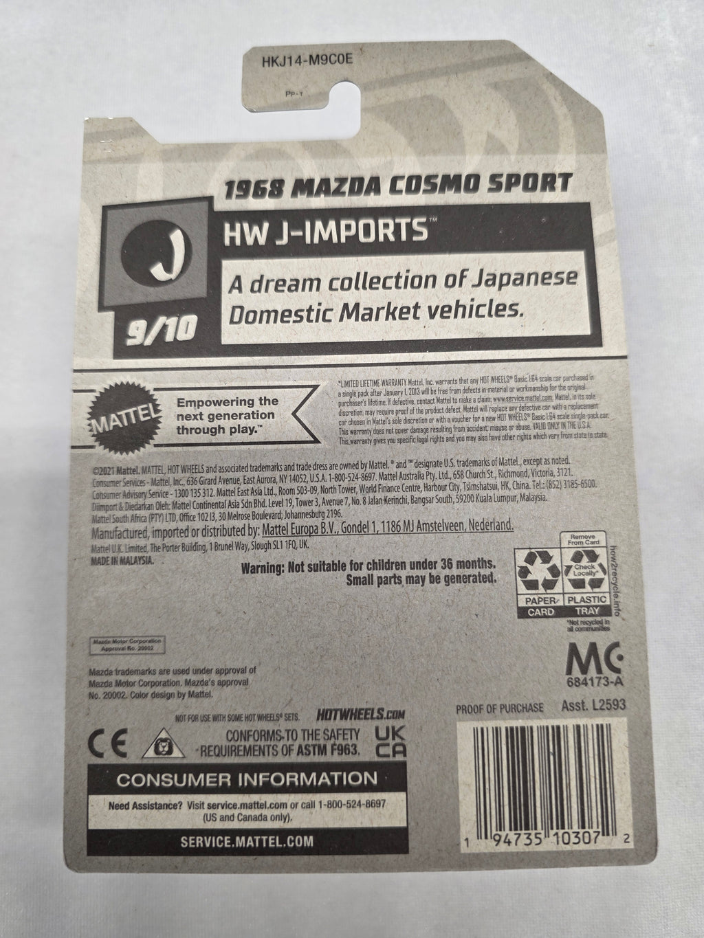 68 Mazda Cosmo Sport J-Imports 118/250