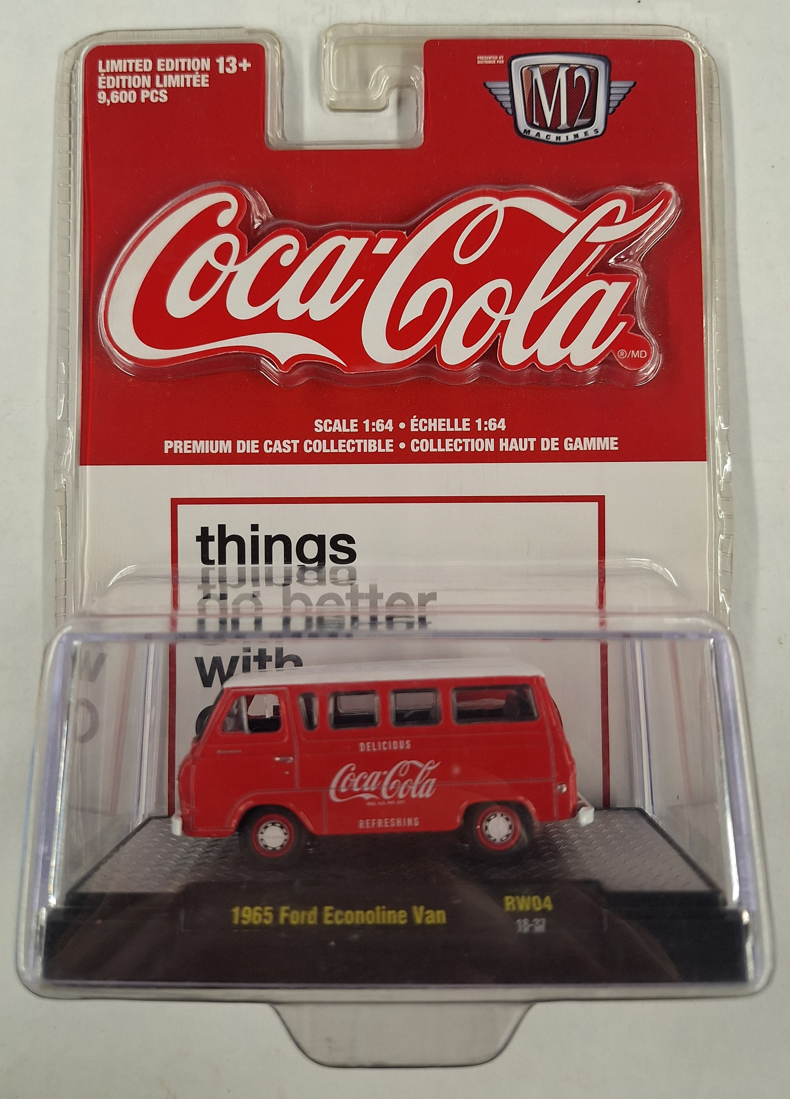 65 Ford Econoline Van RW04 M2 Machines Coca Cola