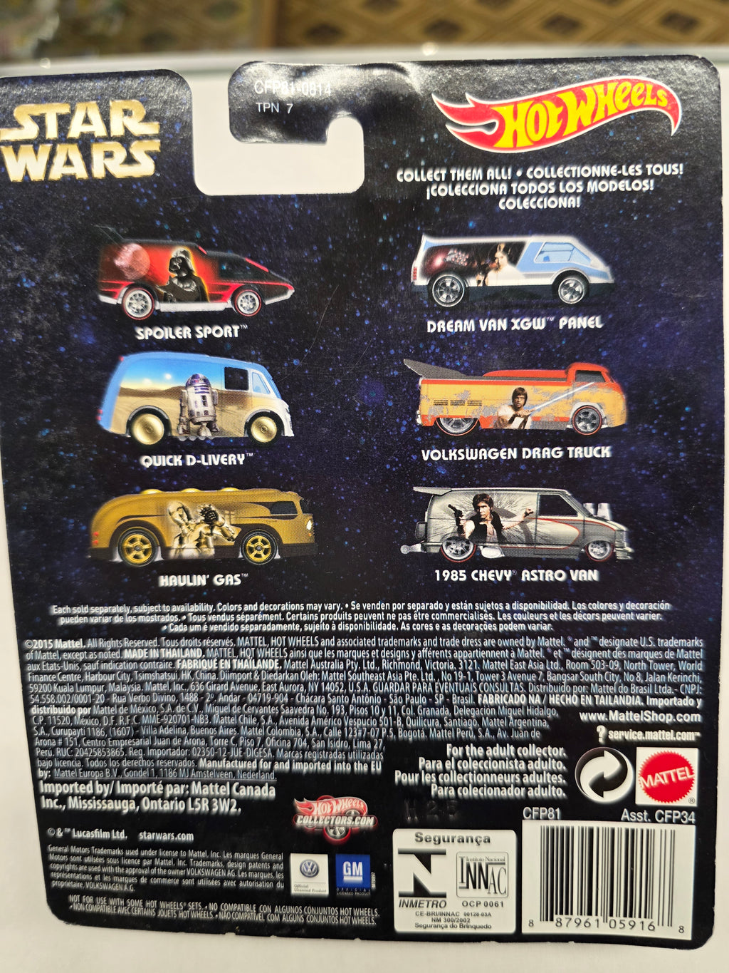 Star Wars Astro Van Han Solo