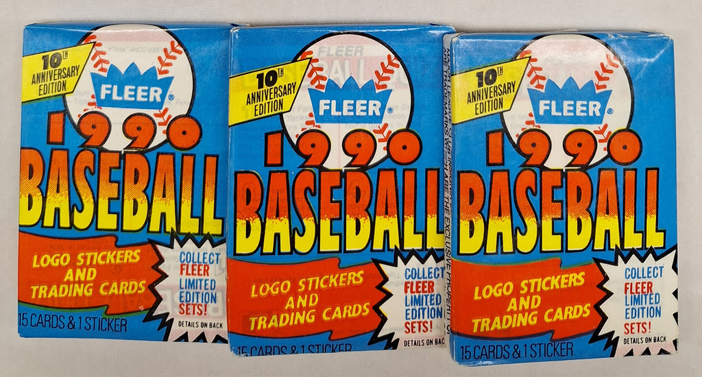 1990 Fleer Baseball Wax Pack