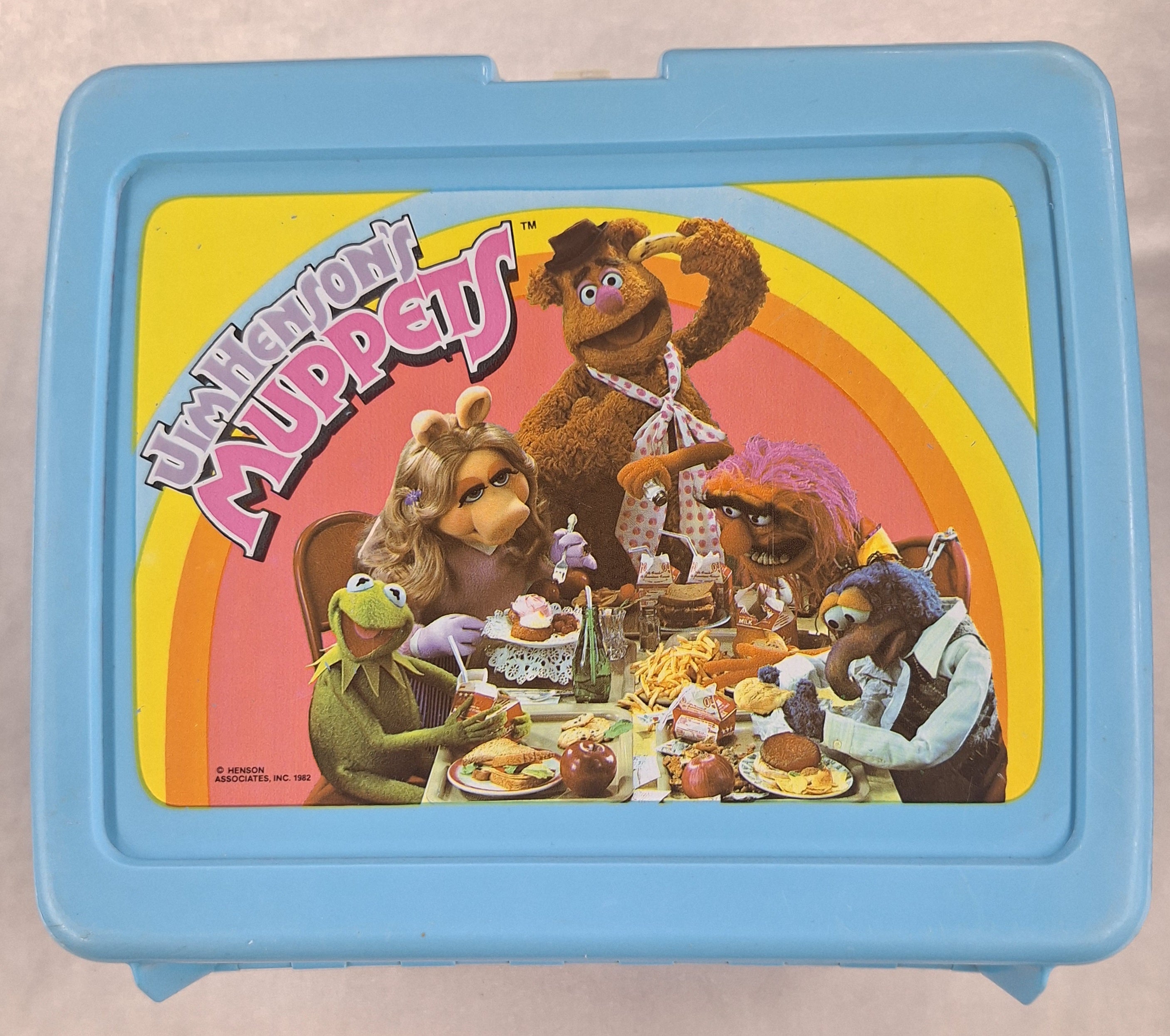 1982 Jim Henson's Muppets Lunchbox & Thermos
